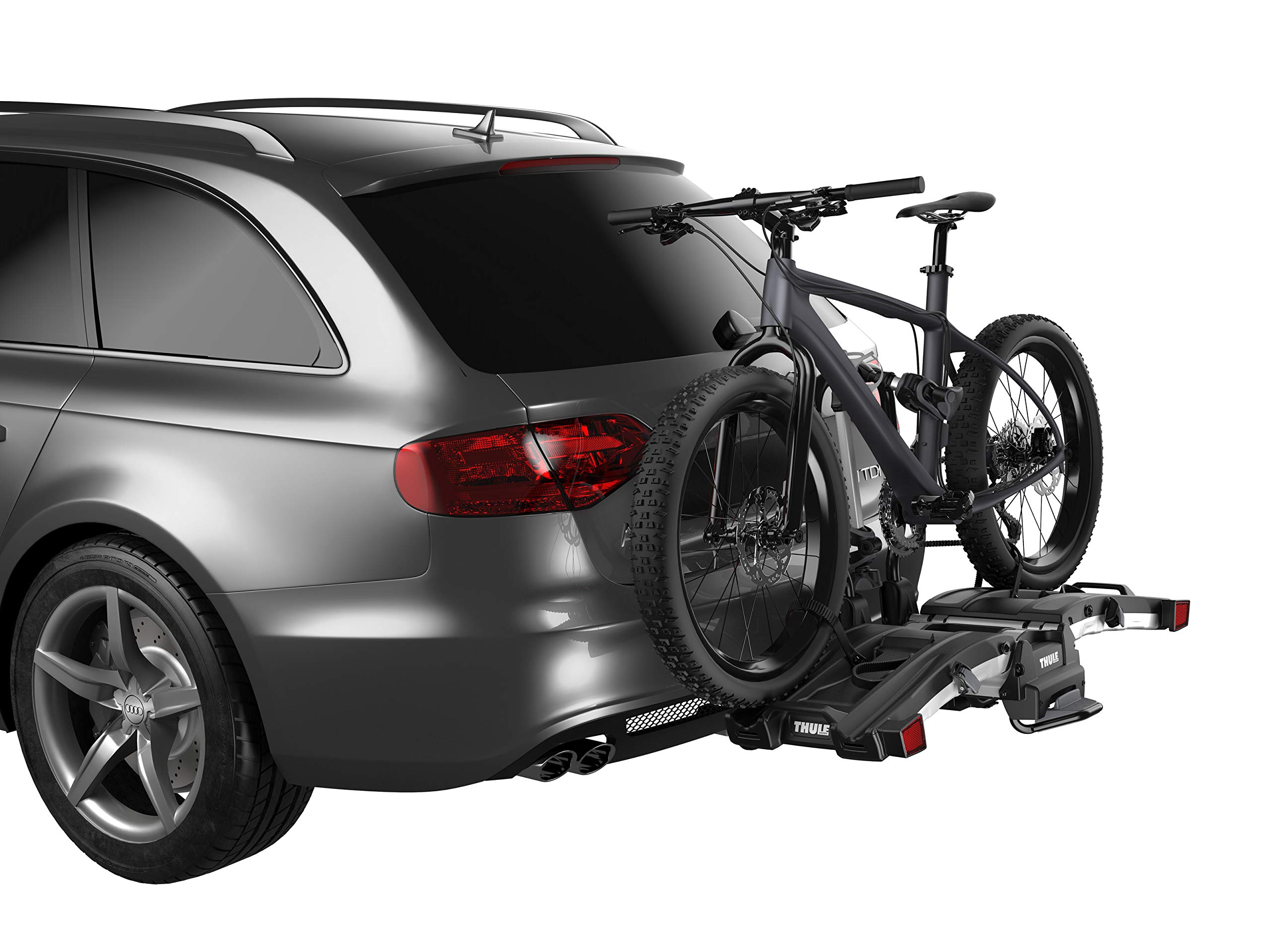 thule-easyfold-xt-2-hitch-bike-rack-e-bike-compatible-fits-1-25-2-receivers-tool image 1