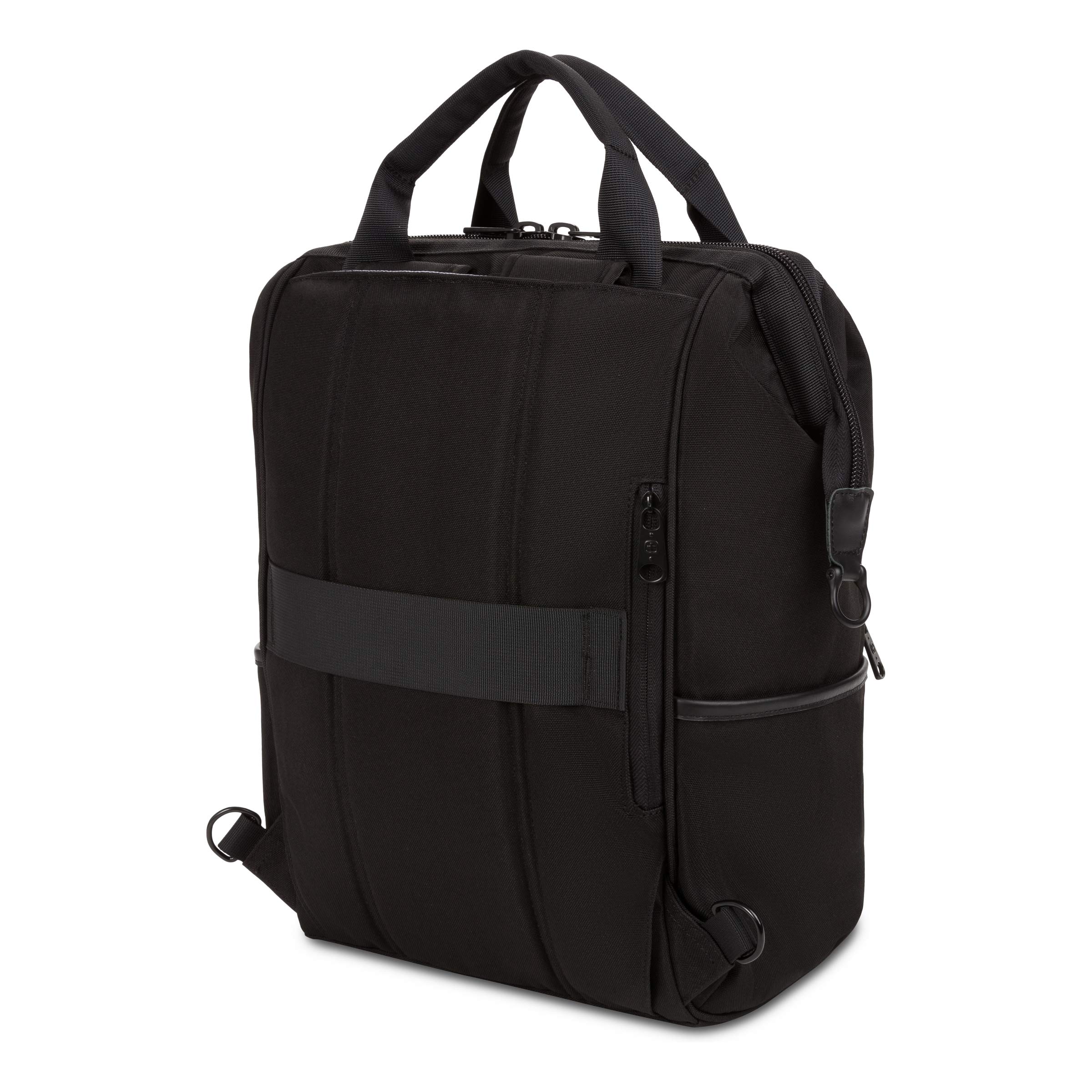 swissgear-3577-laptop-backpack-doctor-bag-style-fits-16-inch-laptop-black-stealt image 7