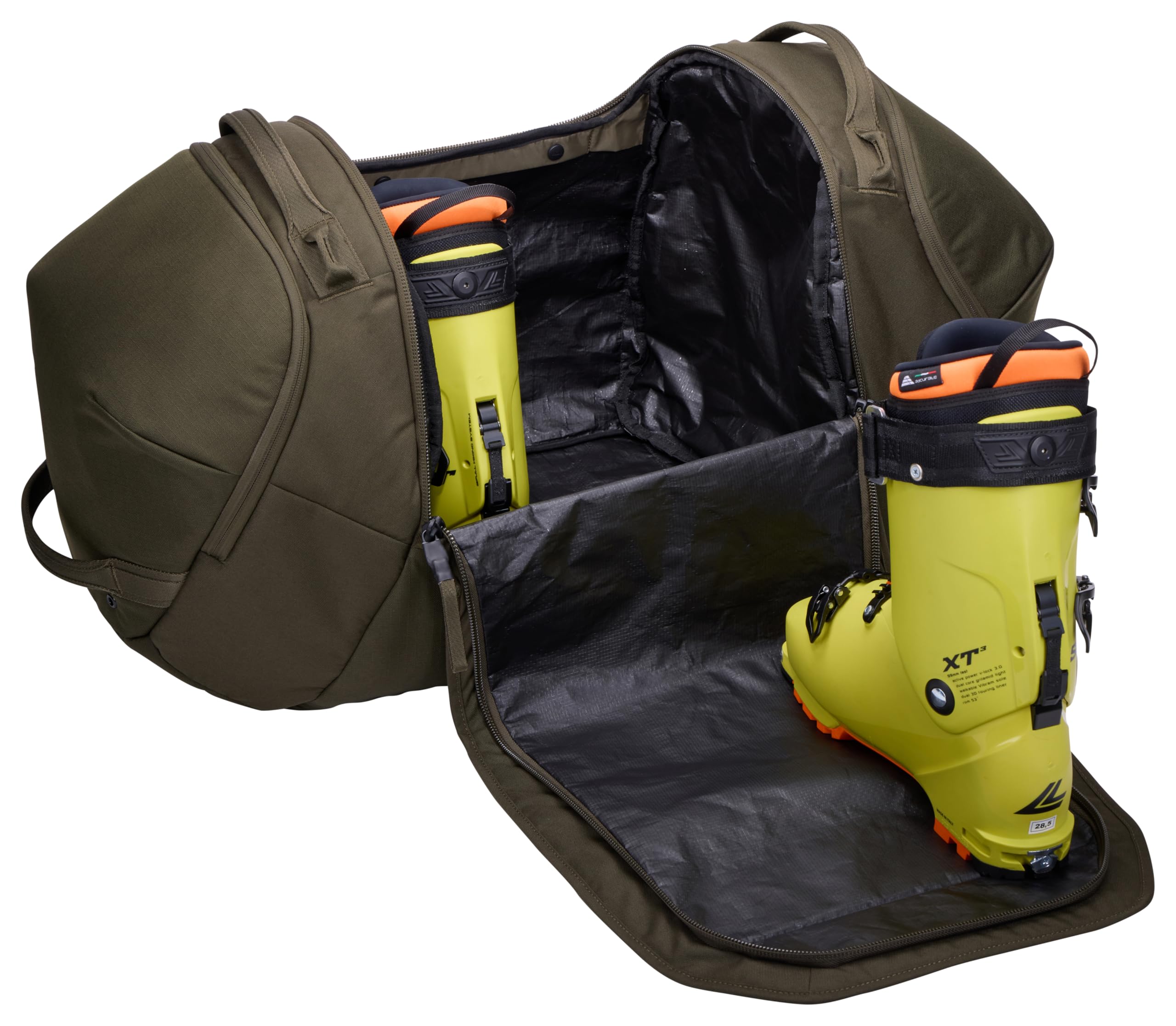 thule-roundtrip-snow-duffel-80l-large-ski-snowboard-gear-bag-with-boot-compartme image 5