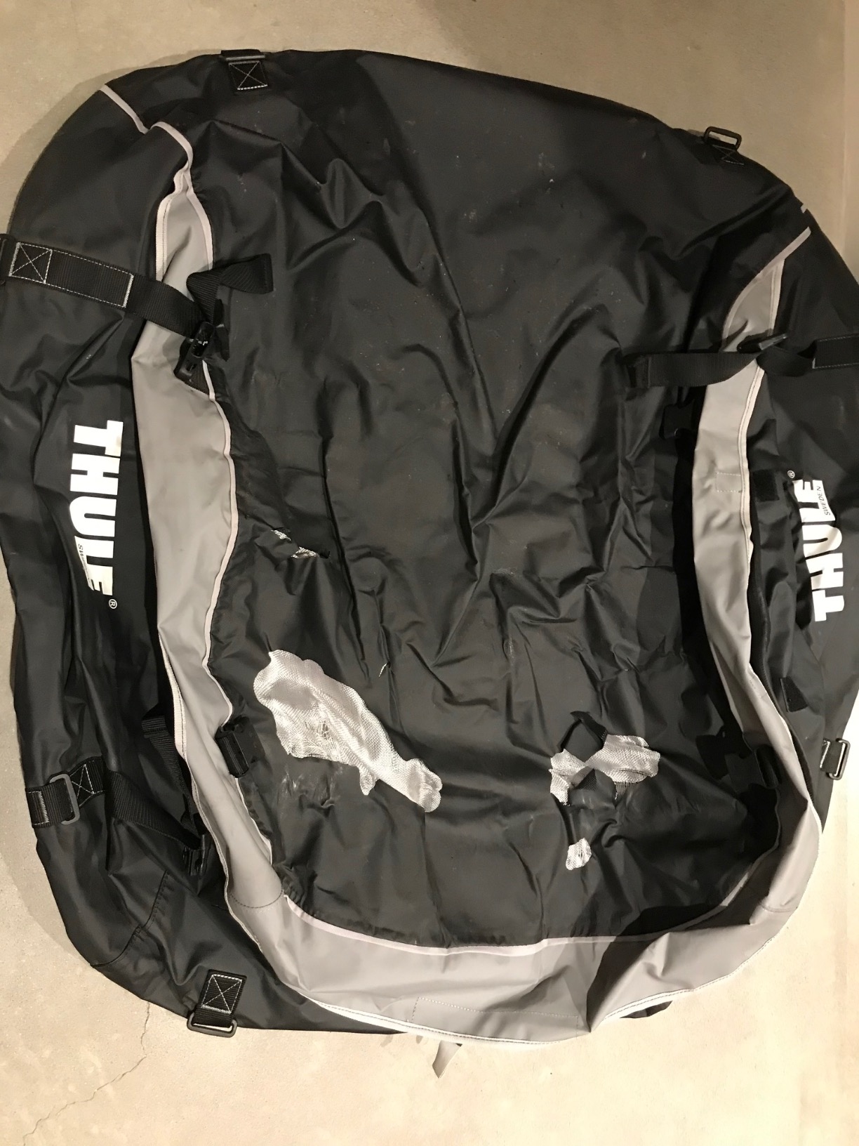 Huge capacity, stays dry