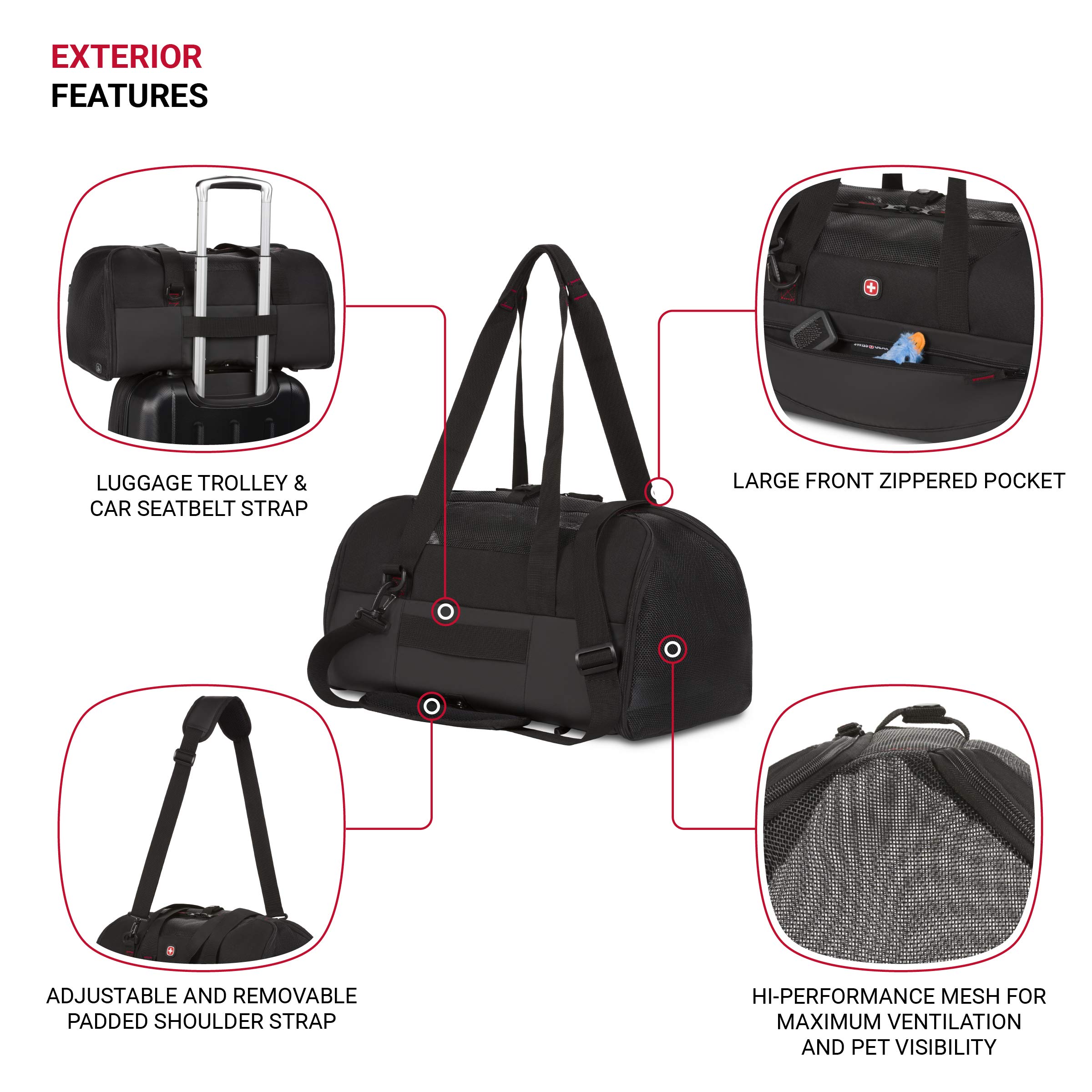 swissgear-3326-getaway-airline-approved-pet-carrier-for-dogs-cats-19-25-x-10-5-x image 3