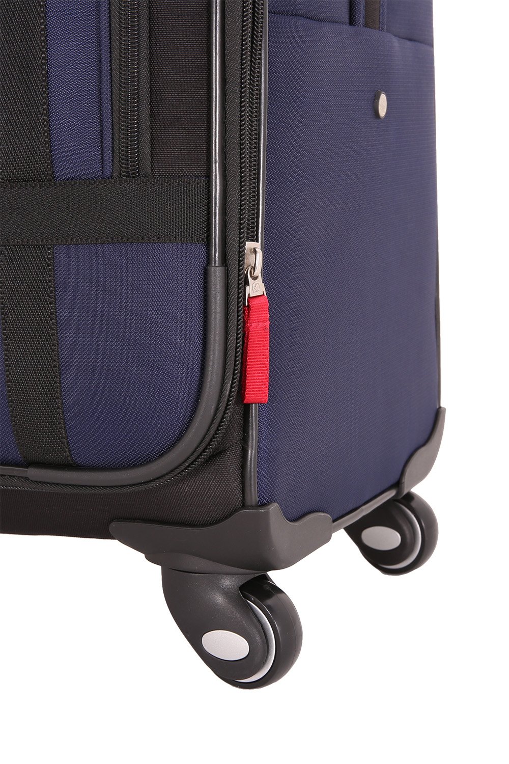 swissgear-borah-softside-expandable-large-28-inch-checked-spinner-suitcase-navy image 7