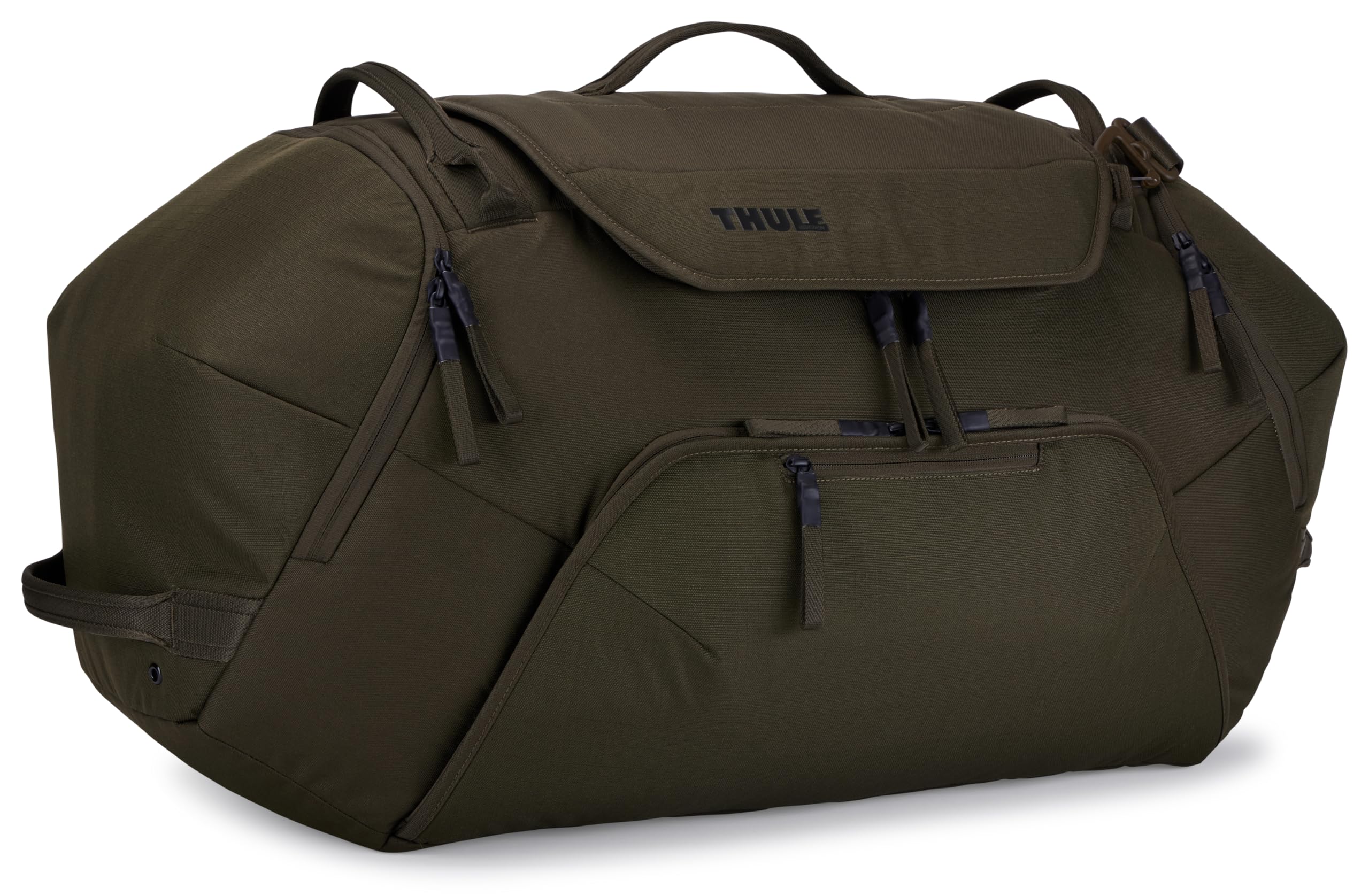 thule-roundtrip-snow-duffel-80l-large-ski-snowboard-gear-bag-with-boot-compartme image 1