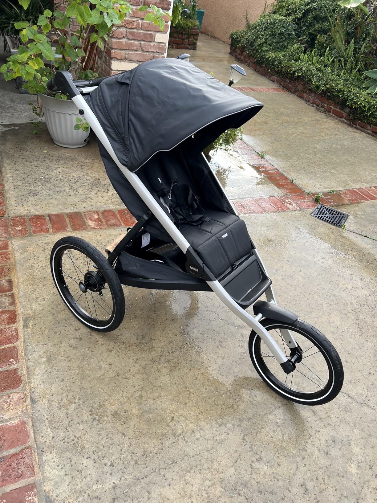 Great stroller, but bulky
