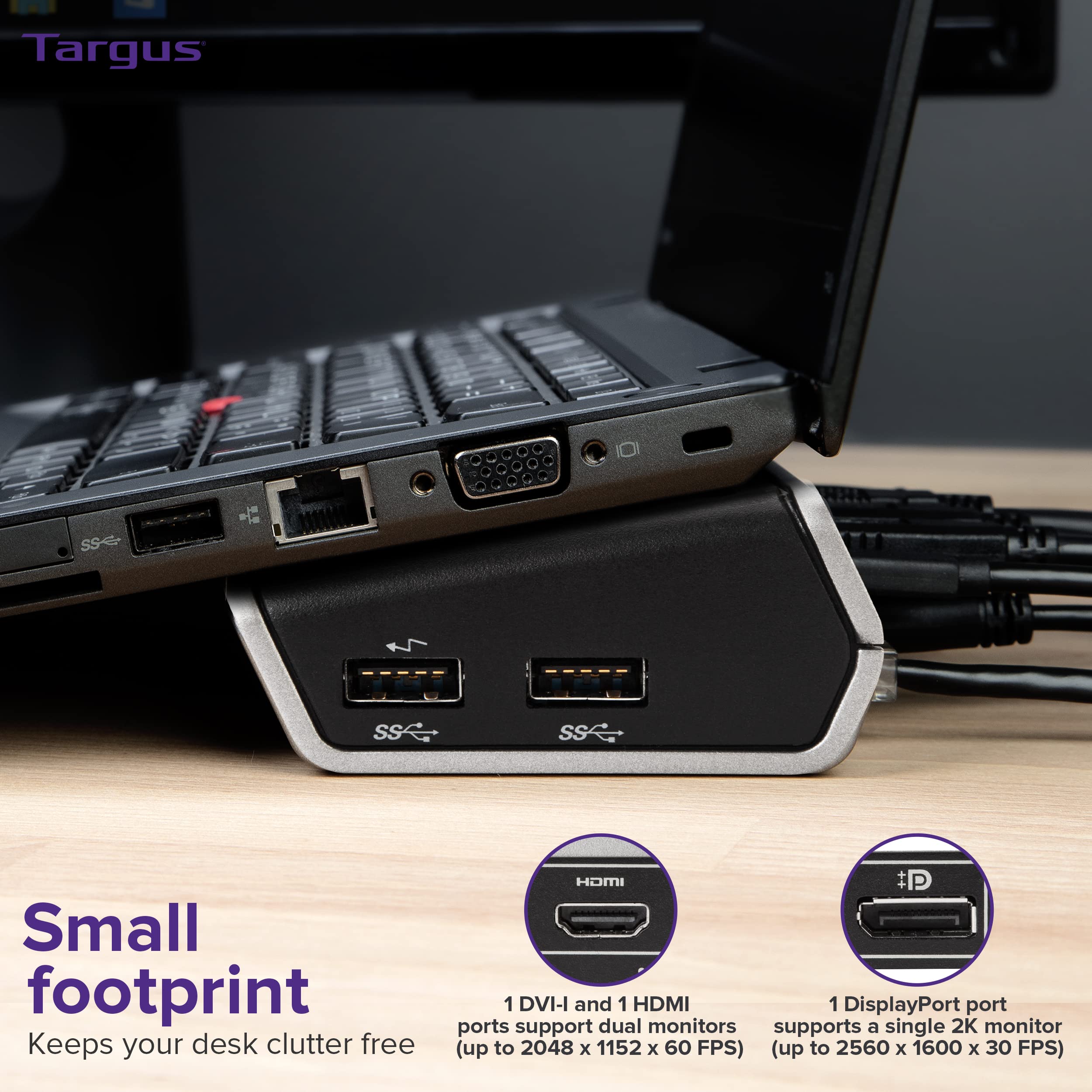 targus-dsu300us-versalink-universal-dual-hd-video-docking-station-with-4-usb-por image 2
