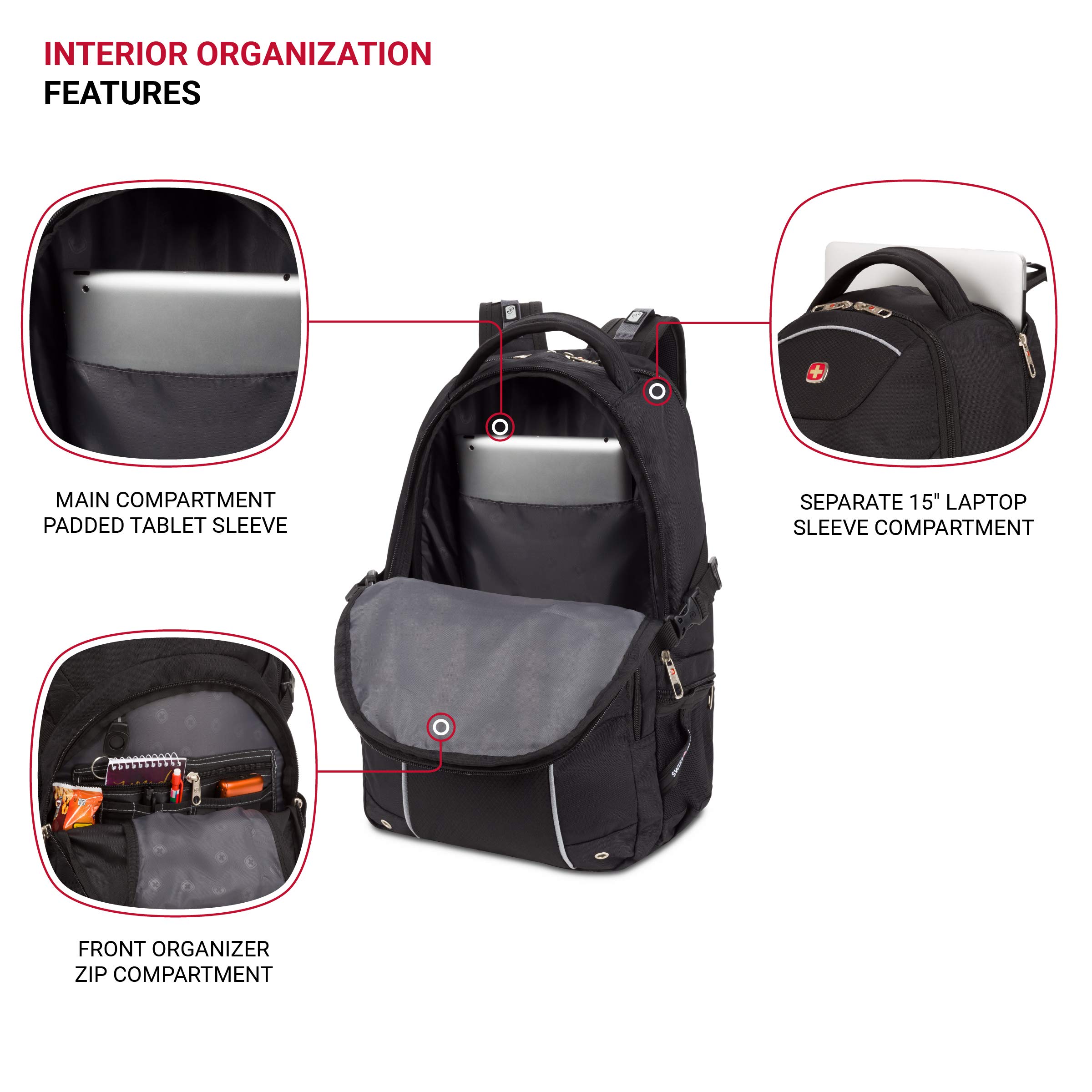 swissgear-3258-laptop-backpack-for-men-and-women-fits-17-laptops-black-travel-wo image 4