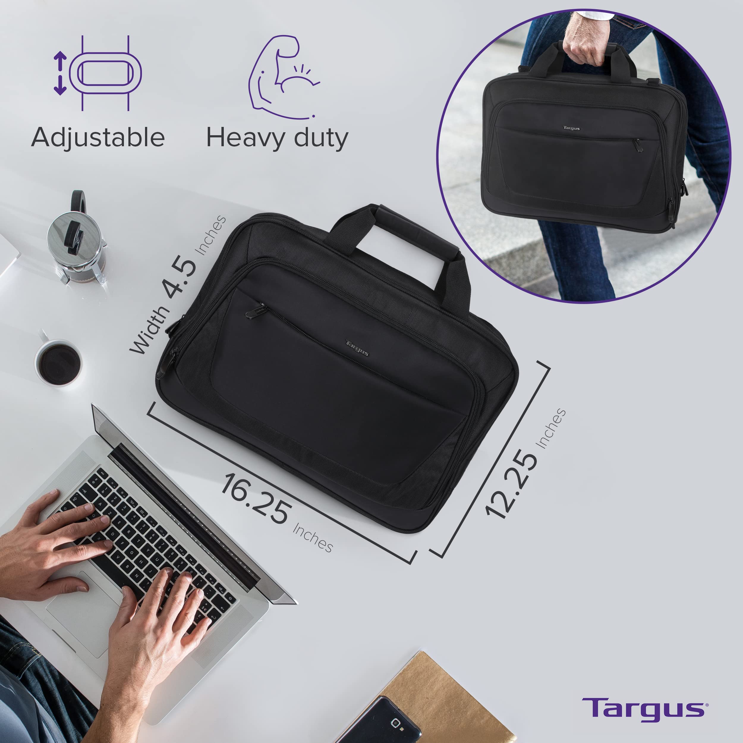 targus-citylite-laptop-briefcase-fits-15-6-laptop-black-tbt053us image 4
