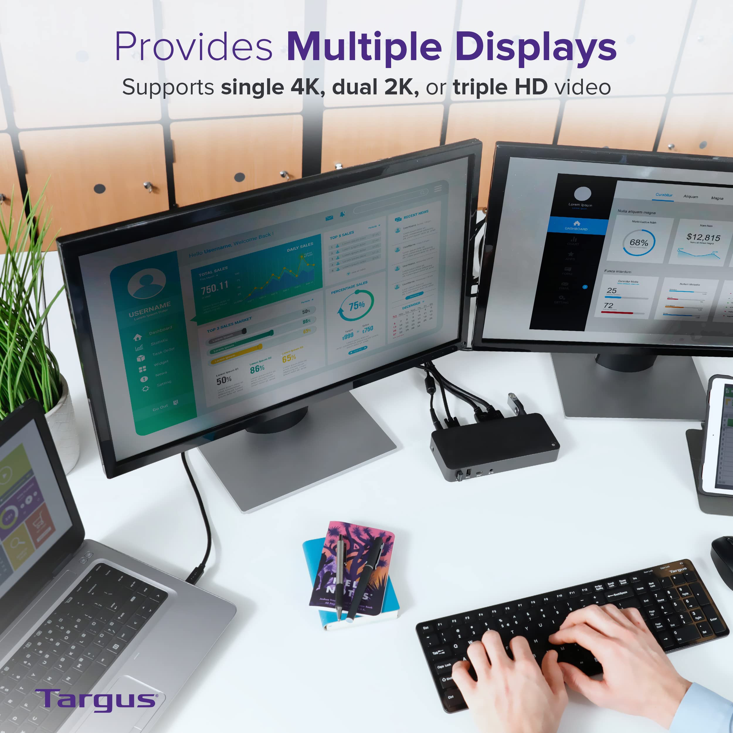 targus-dock430-usb-c-multi-function-displayport-alt-mode-docking-station-with-85 image 5