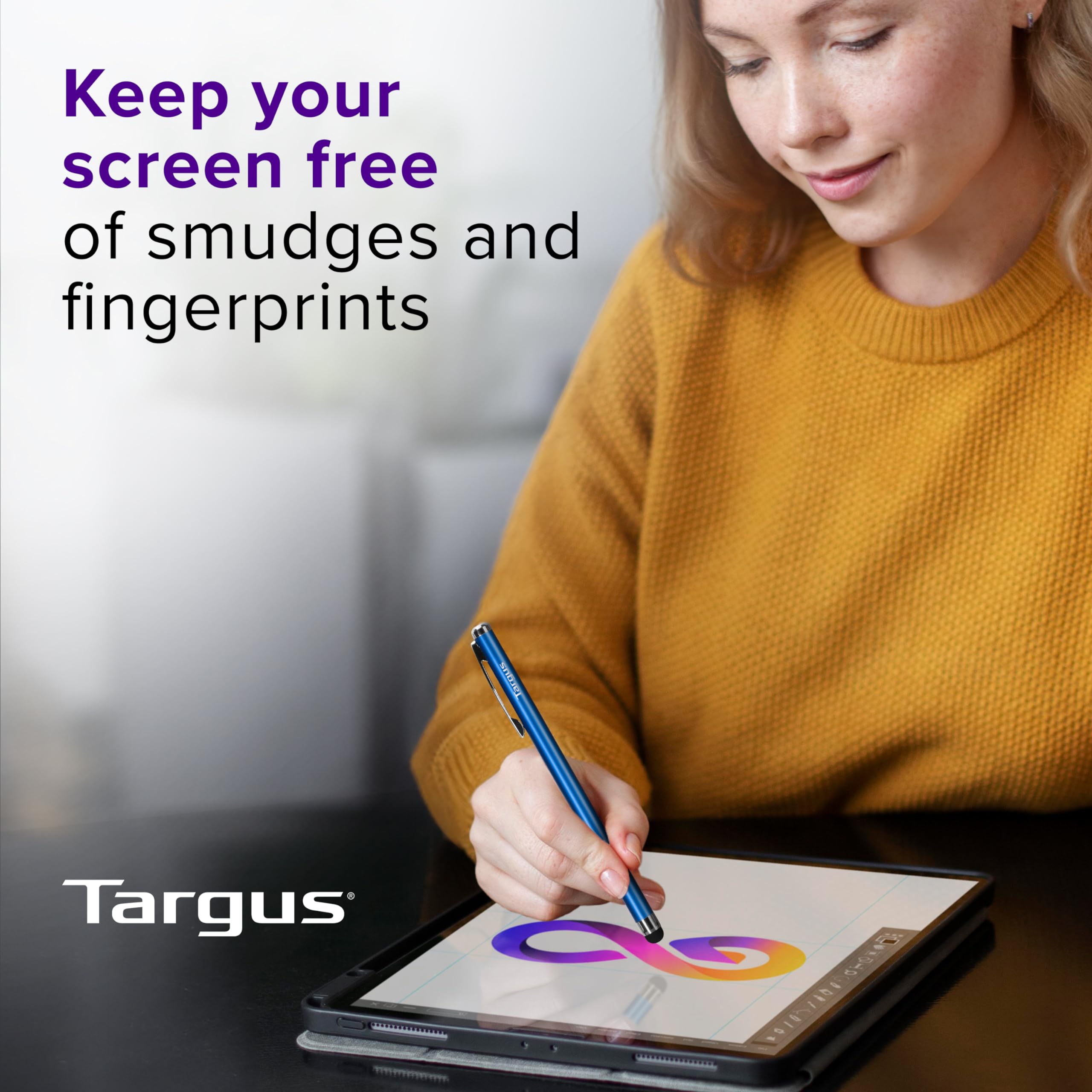 targus-slim-stylus-for-tablets-and-smartphones-metallic-blue-amm1203us image 4