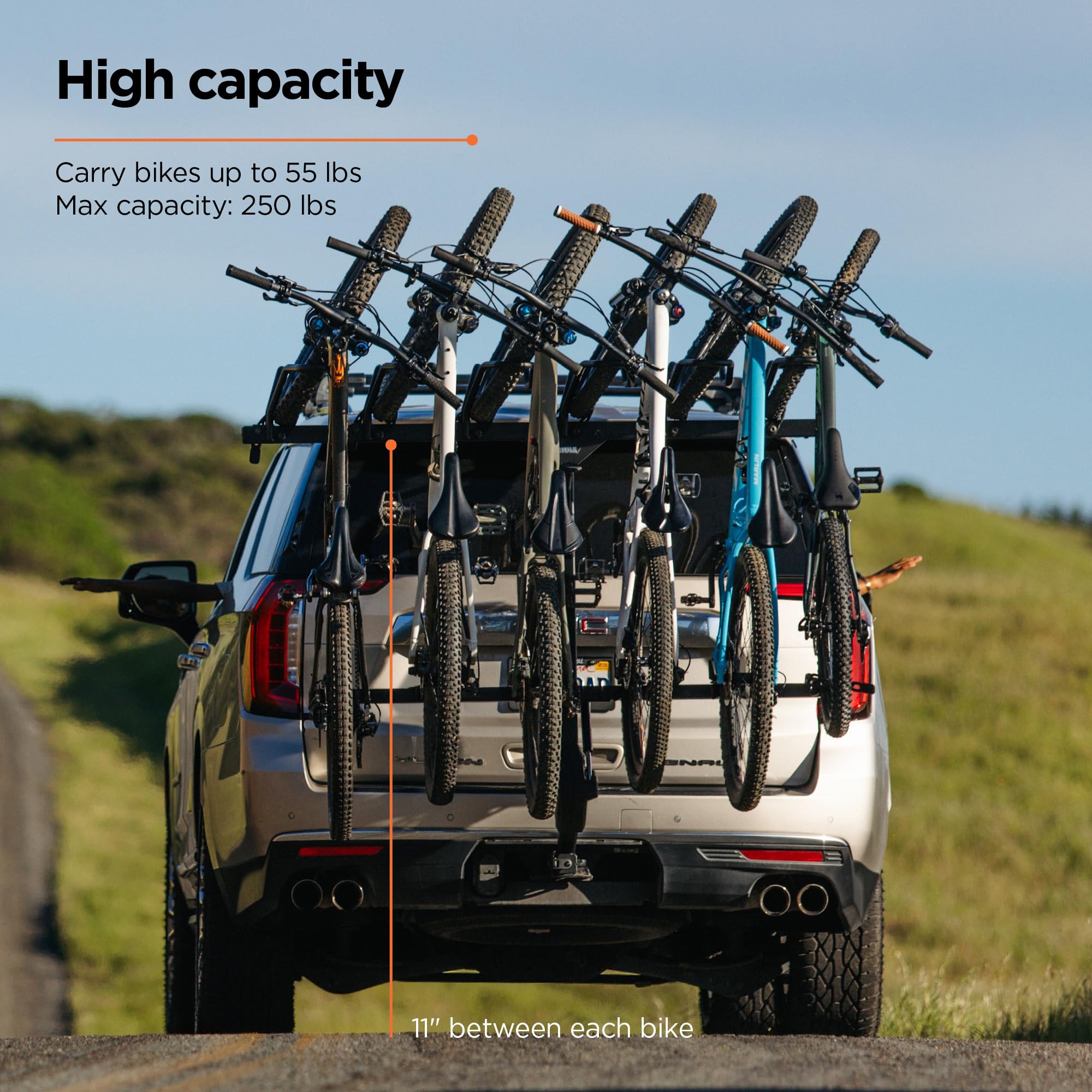 thule-revert-vertical-hitch-rack-for-4-bikes-trucks-vans image 4