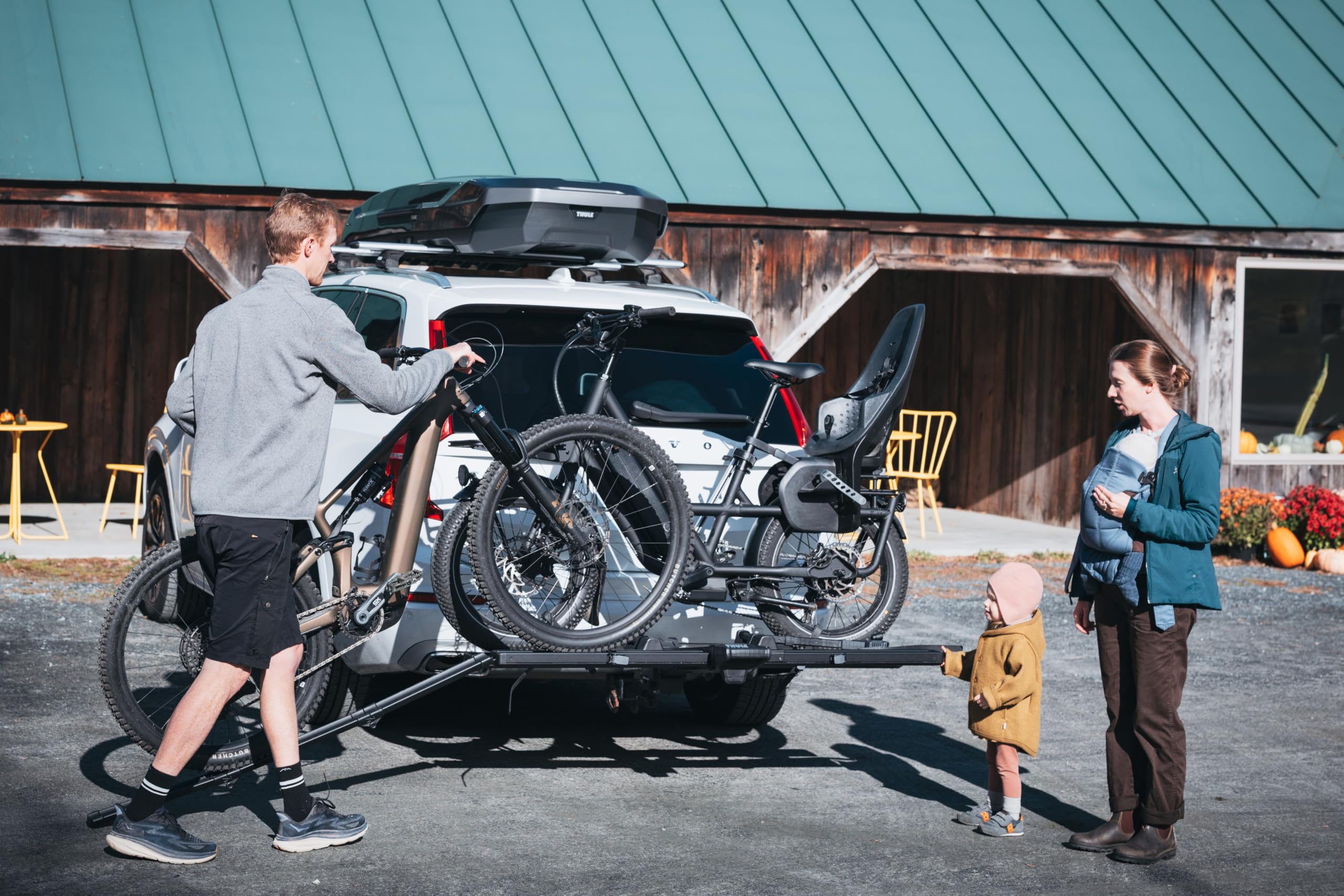 thule-vero-2-bike-platform-hitch-bike-rack-2-bike image 7