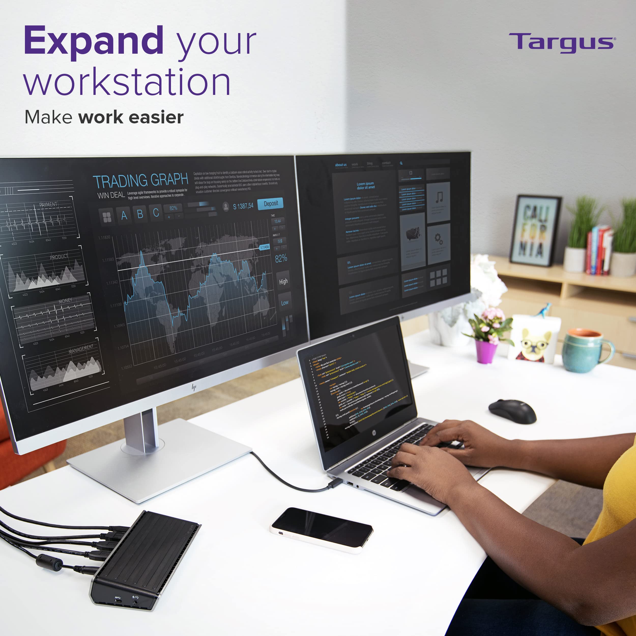 targus-dsu300us-versalink-universal-dual-hd-video-docking-station-with-4-usb-por image 5