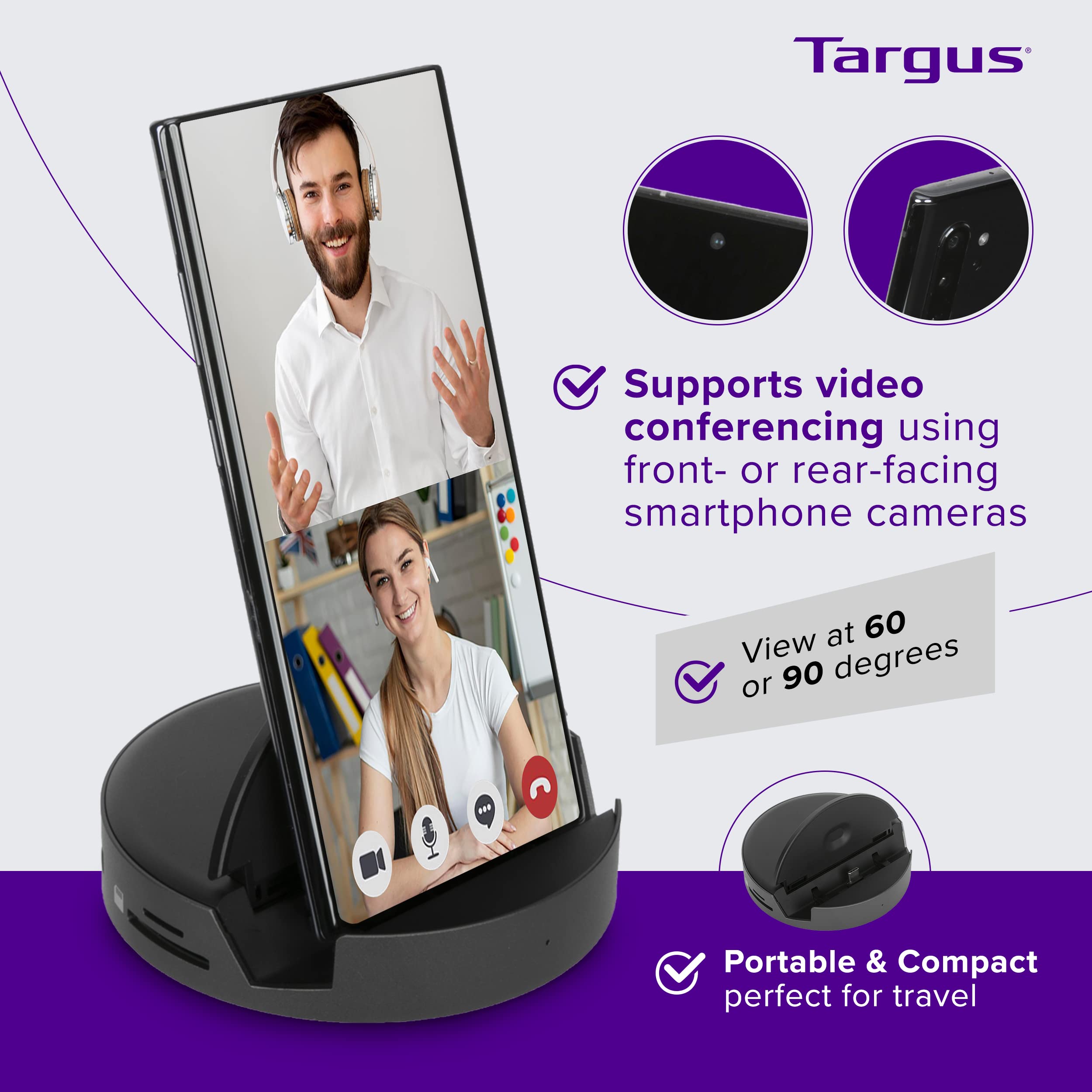 targus-awu420gl-universal-usb-c-phone-docking-station-for-samsung-galaxy-s10-s20 image 5