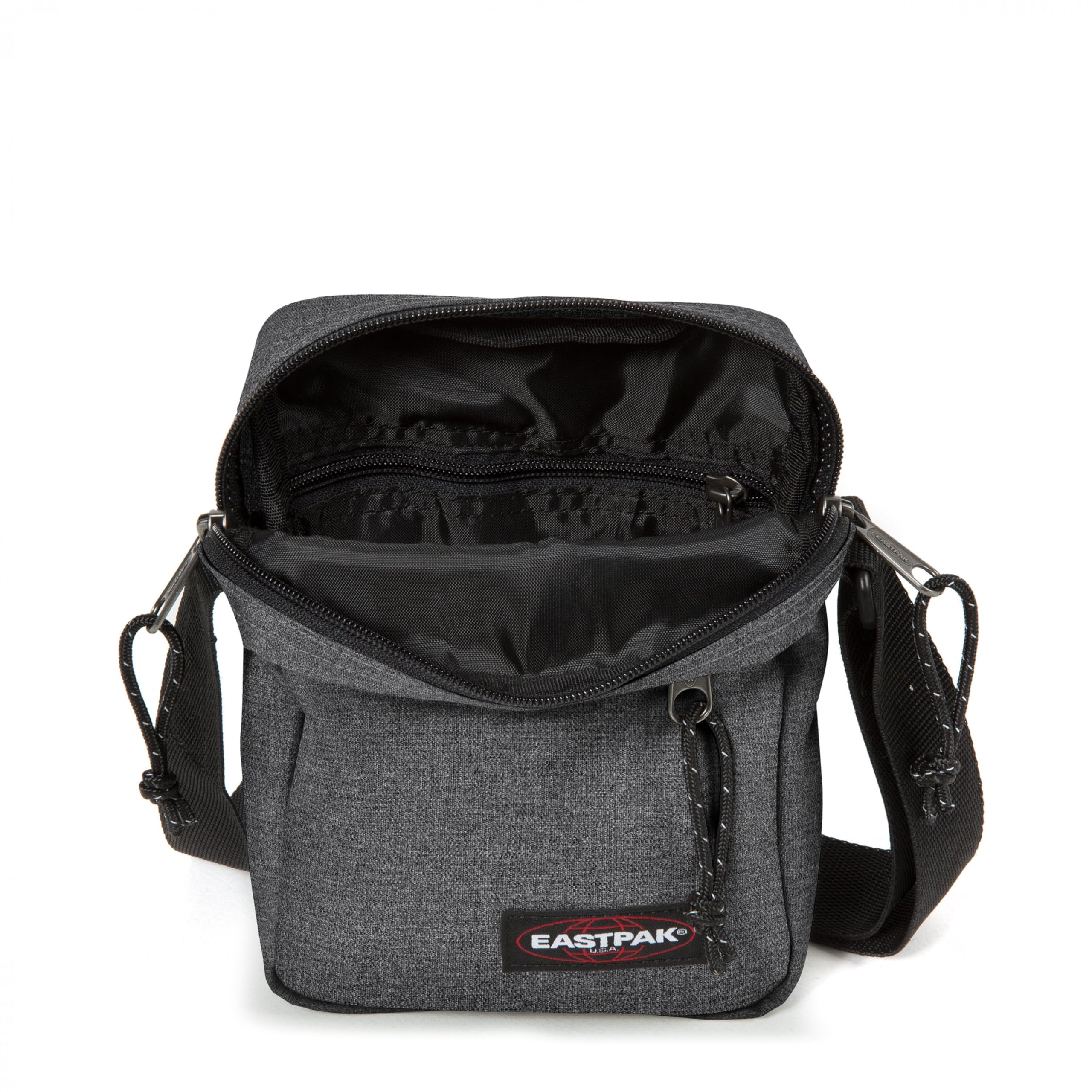 eastpak-the-one-shoulder-bag-crossbody-organizer-for-keys-wallet-and-more-black- image 3
