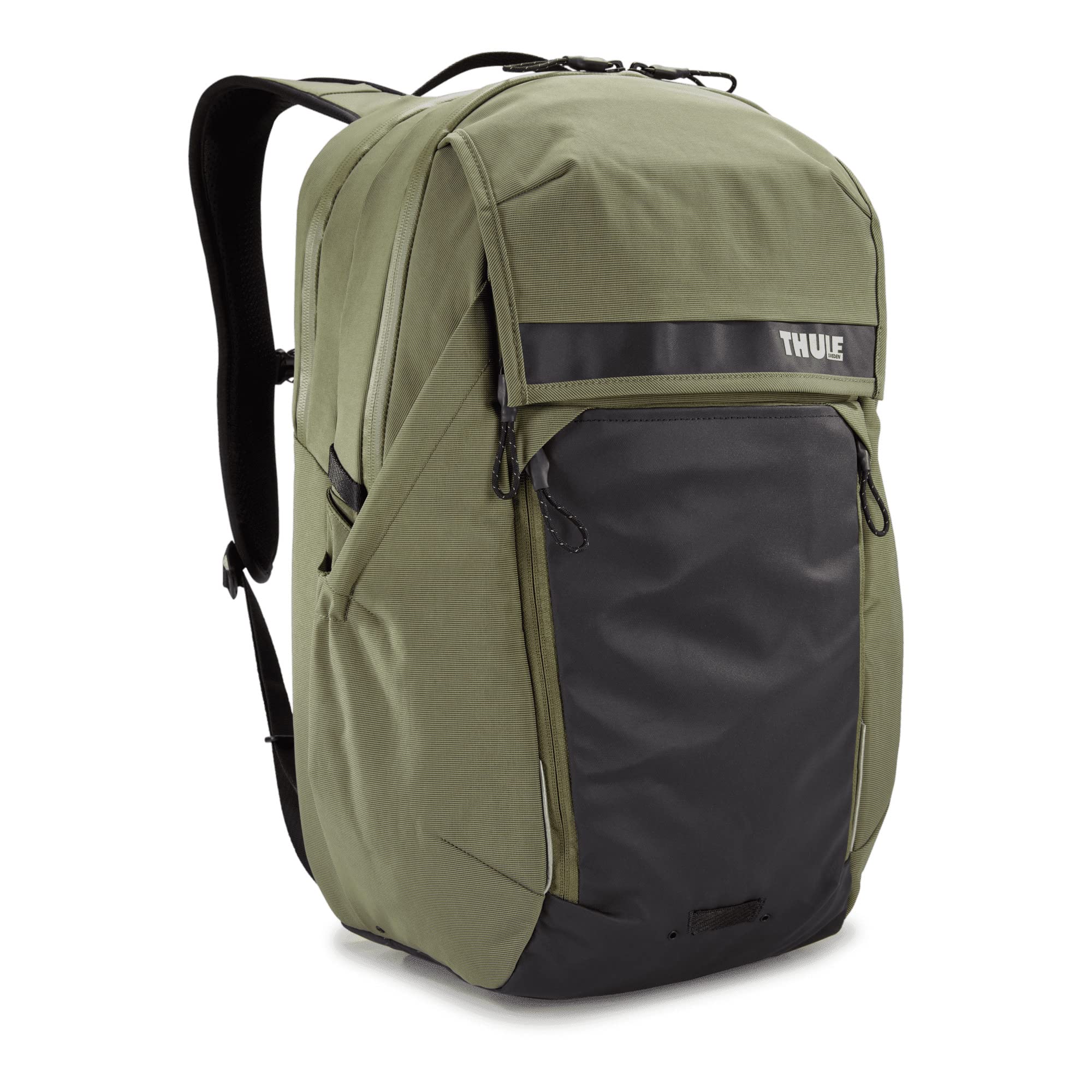 thule-paramount-commuter-backpack-27l-olivine-fits-16-laptop-rain-cover-included image 1