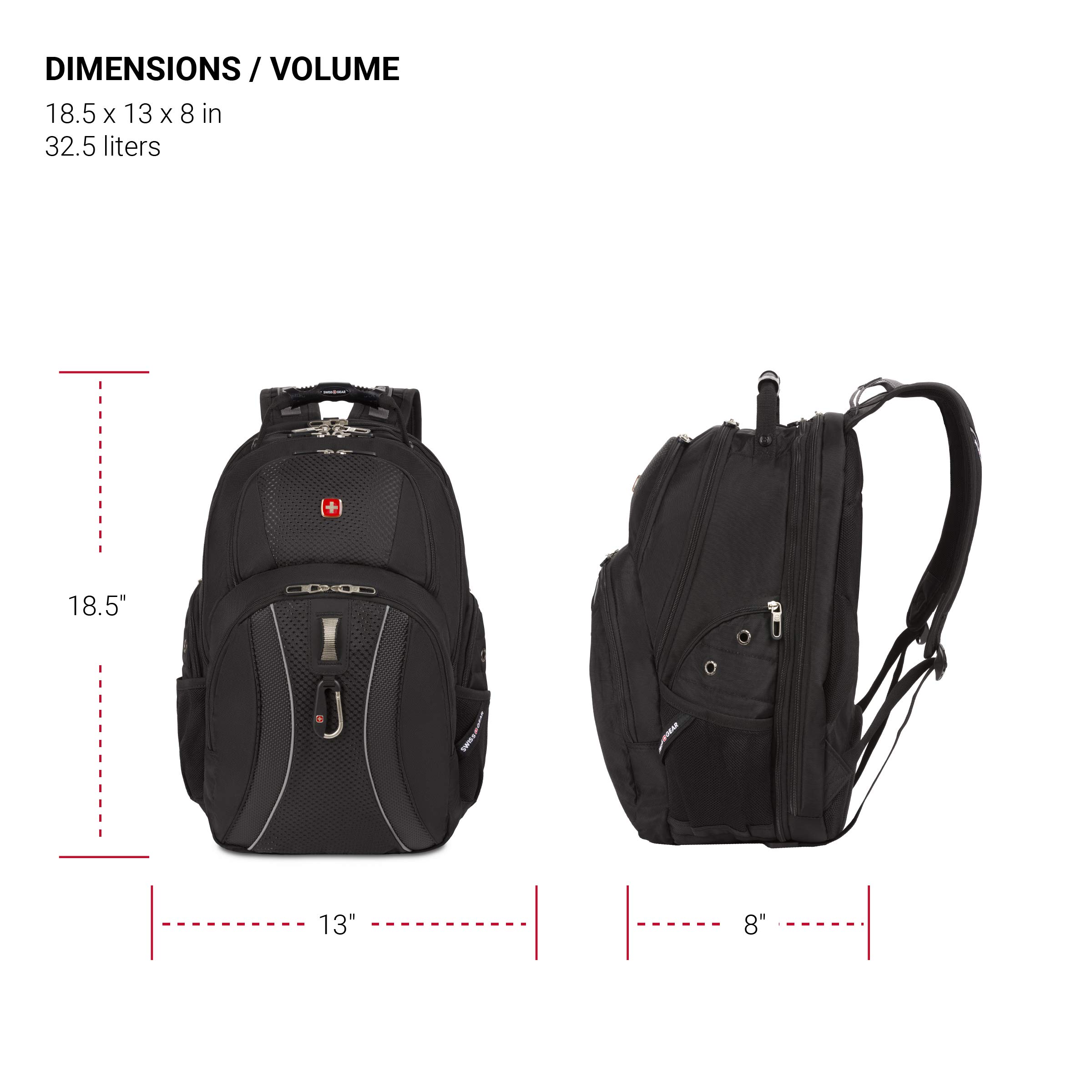 swissgear-sa1923-scansmart-laptop-backpack-tsa-friendly-fits-15-inch-laptops-bla image 6