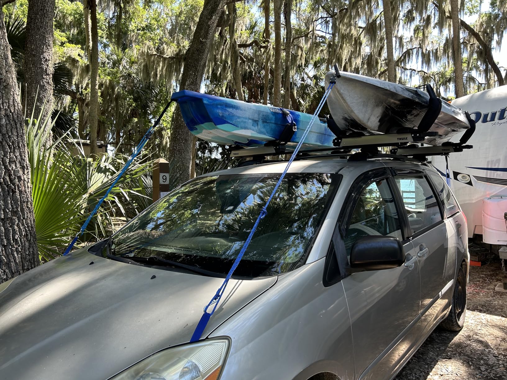 Secure my kayak perfectly