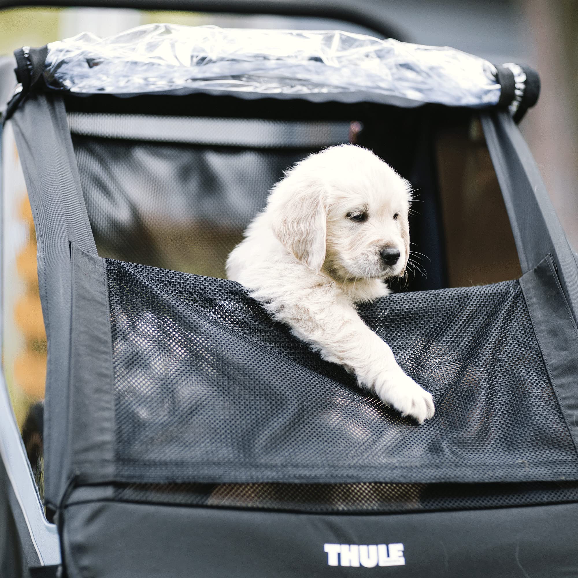 thule-courier-child-bike-trailer-stroller-2-seat-includes-strolling-and-biking-k image 7