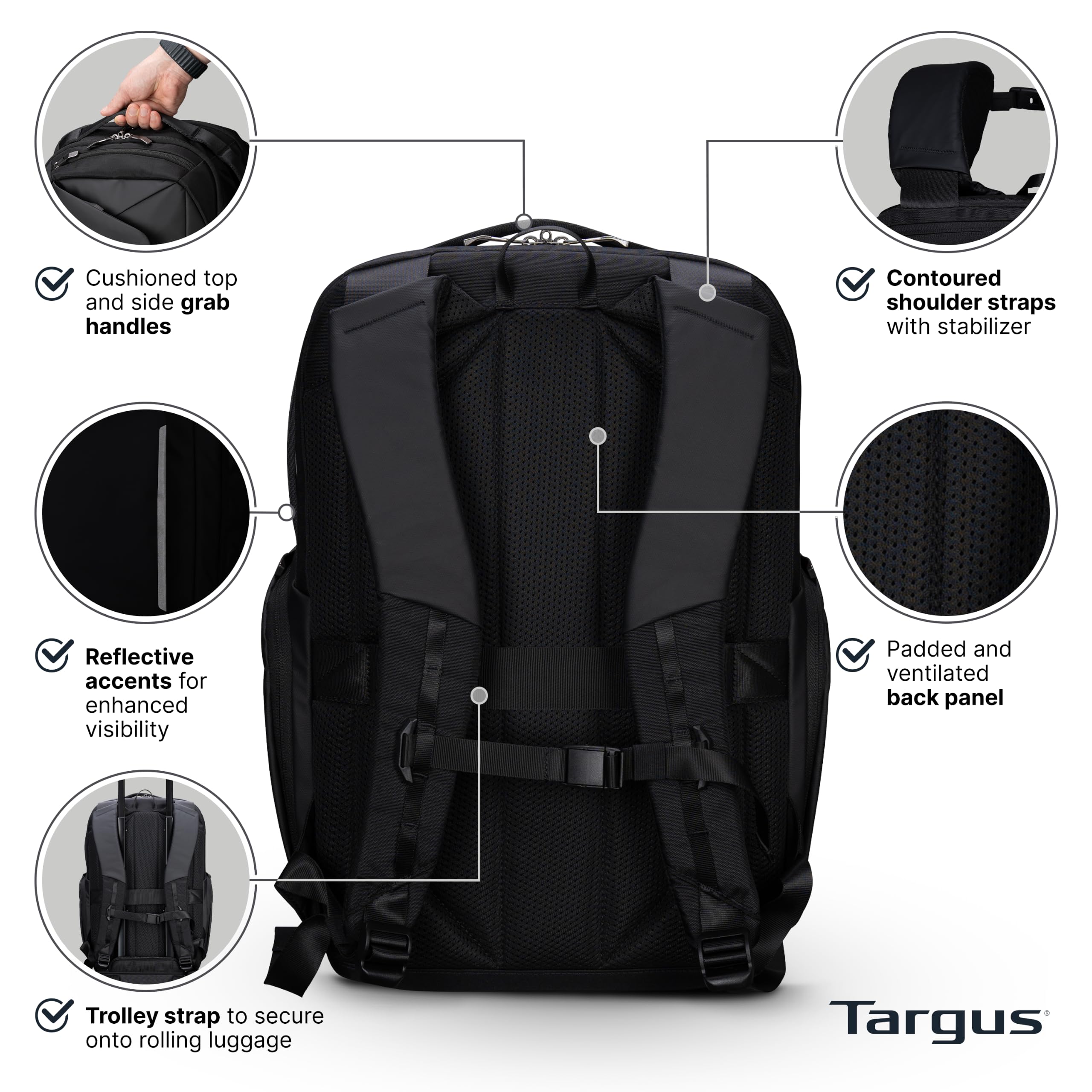 targus-16-pro-tek-tech-backpack-lockable-laptop-backpack-with-safeport-sling-pro image 3