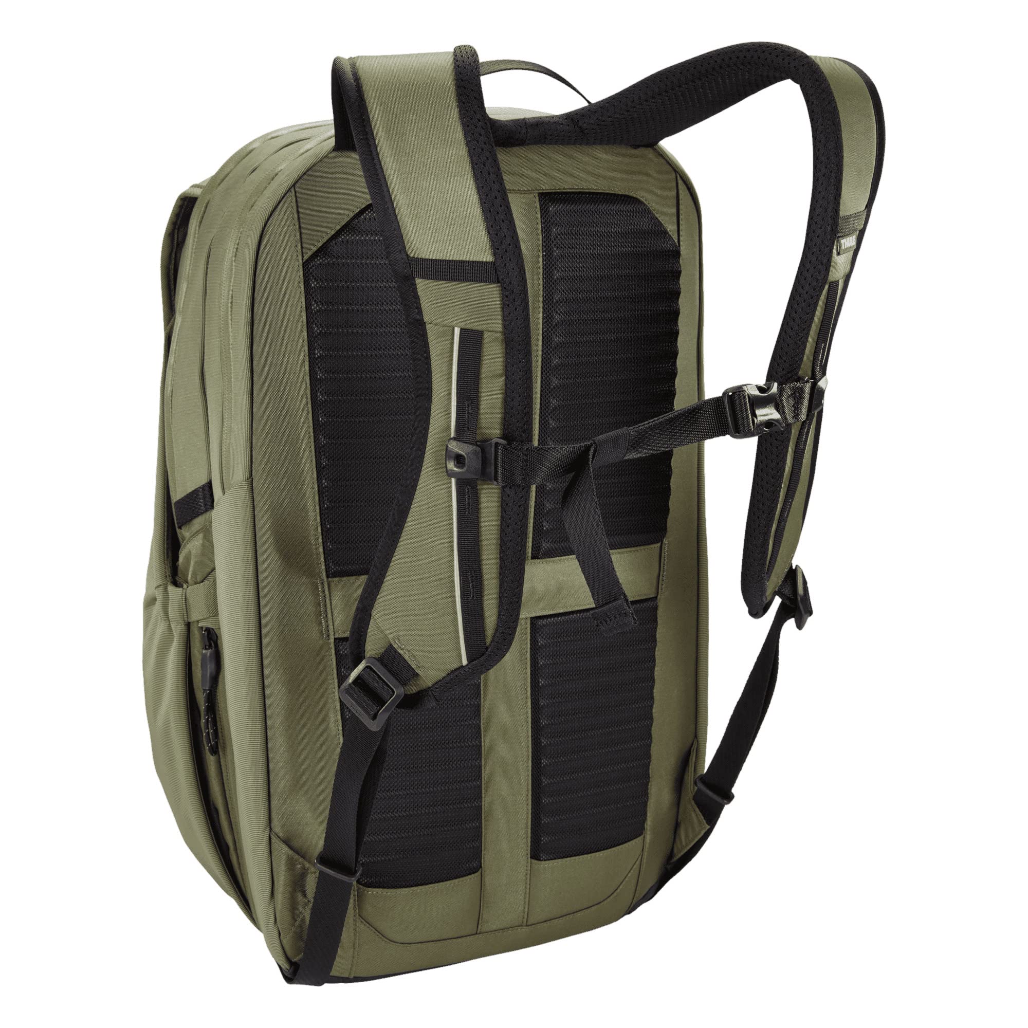 thule-paramount-commuter-backpack-27l-olivine-fits-16-laptop-rain-cover-included image 2