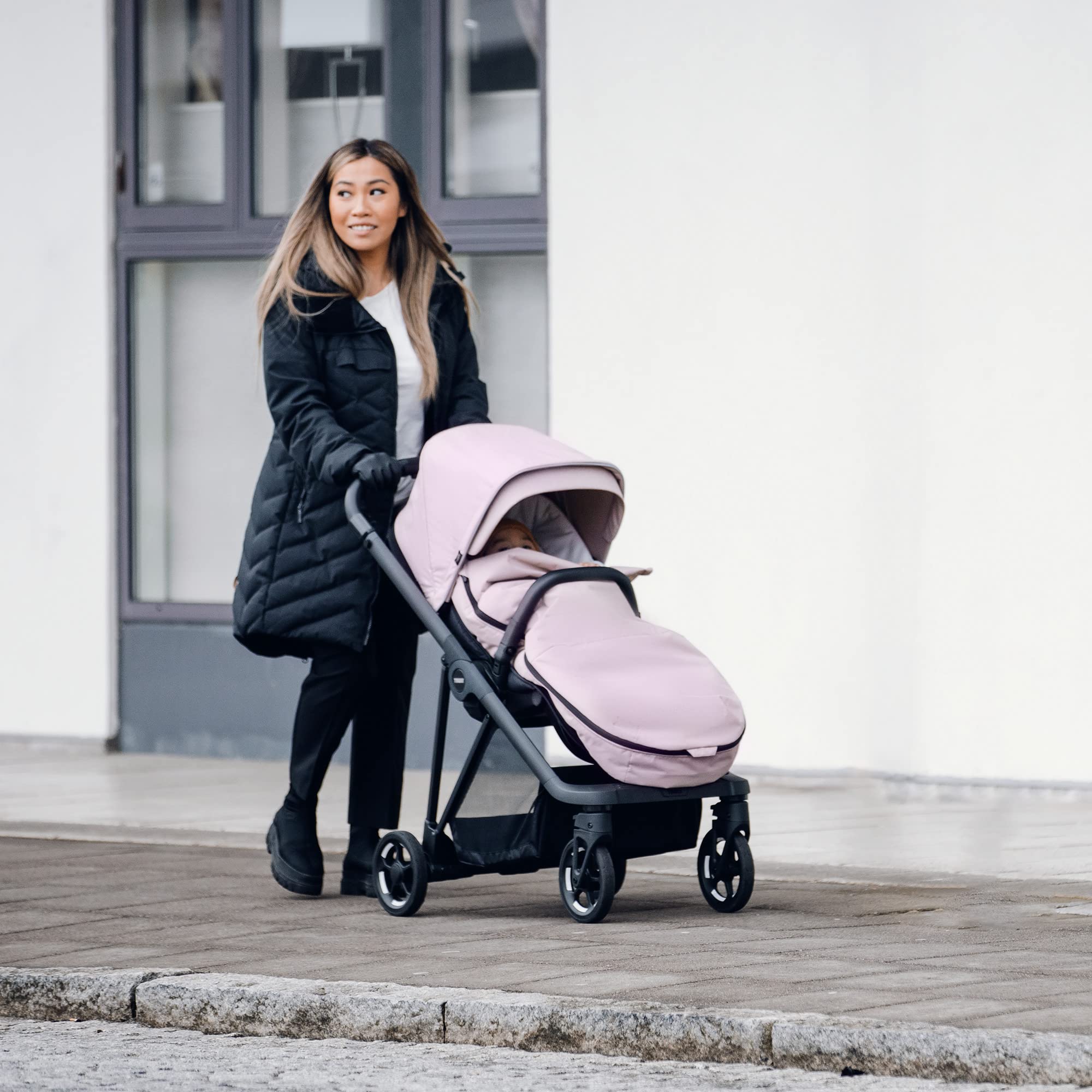 thule-stroller-footmuff-universal-warm-winter-stroller-cover-for-thule-chariot-u image 5