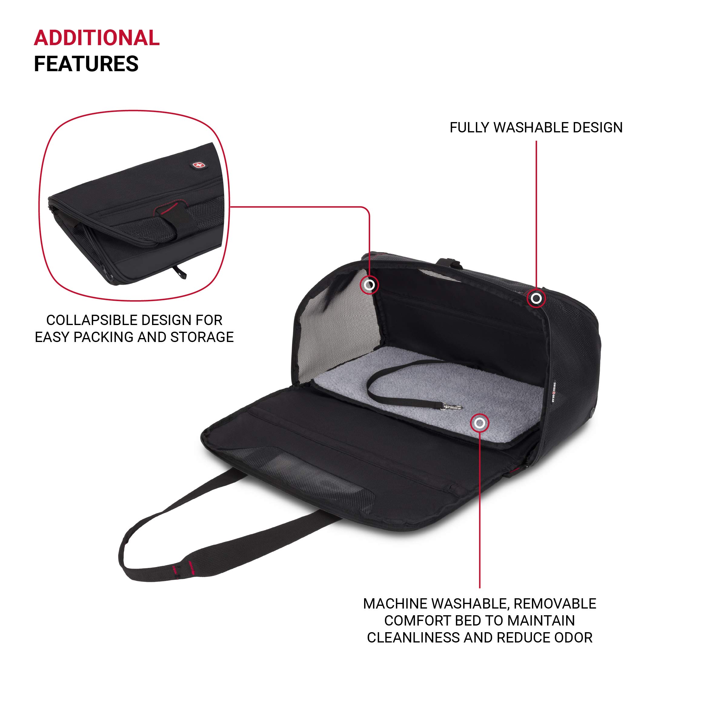 swissgear-3326-getaway-airline-approved-pet-carrier-for-dogs-cats-19-25-x-10-5-x image 4