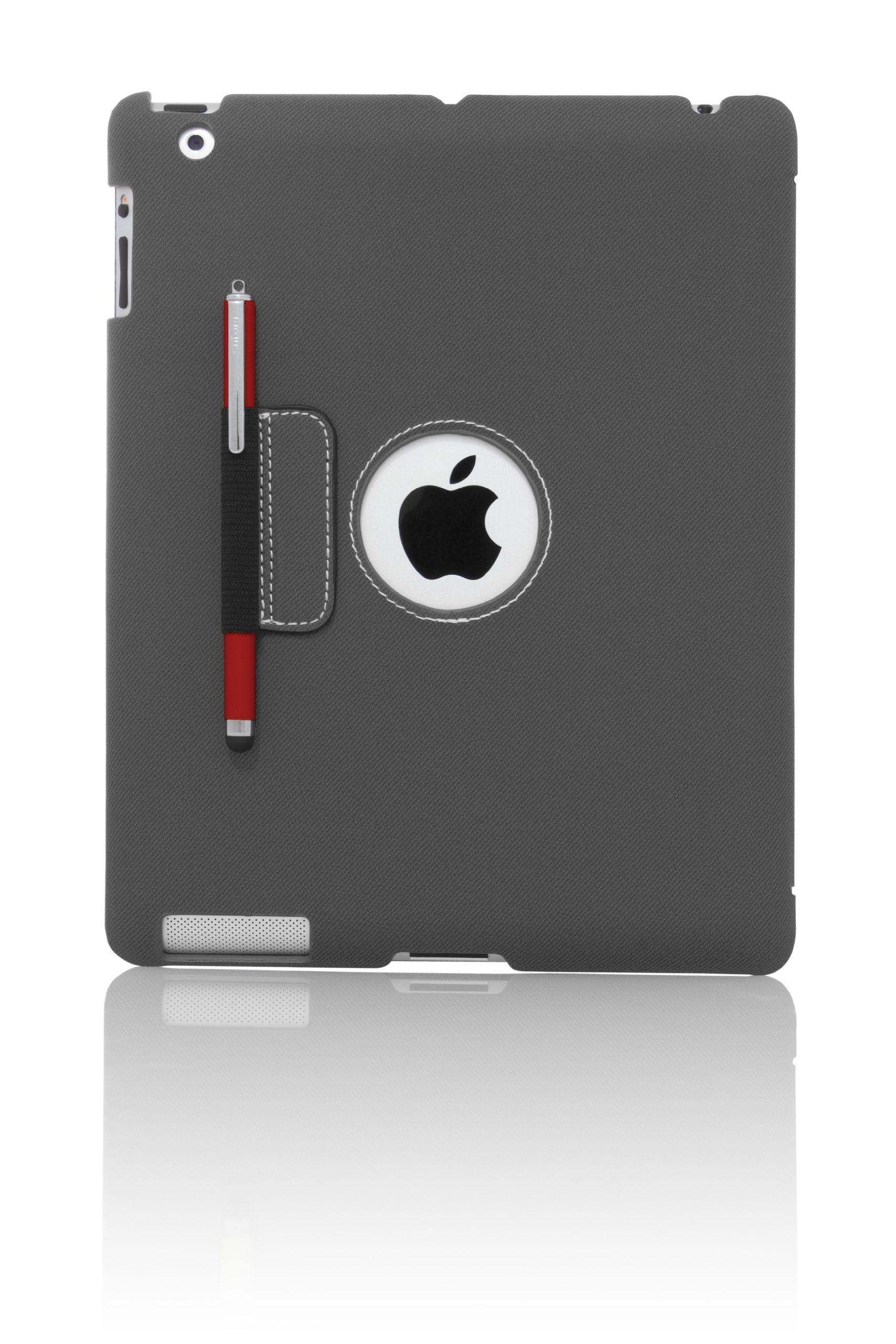 targus-slim-case-for-ipad-3rd-generation-thd00602us-charcoal-gray-convertible-st image 1