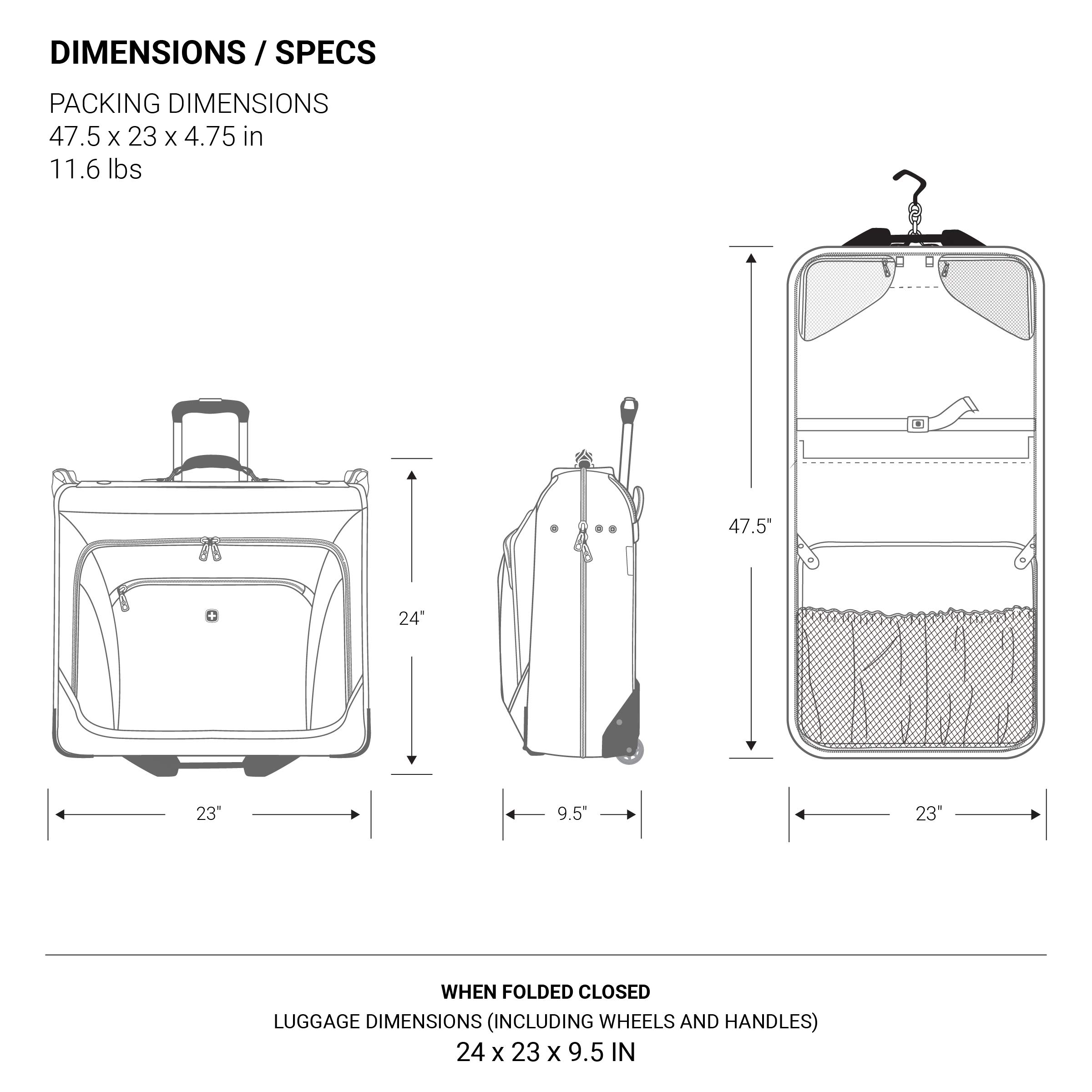 swissgear-7895-premium-rolling-garment-bag-with-hanging-feature-24-inch-luggage- image 6