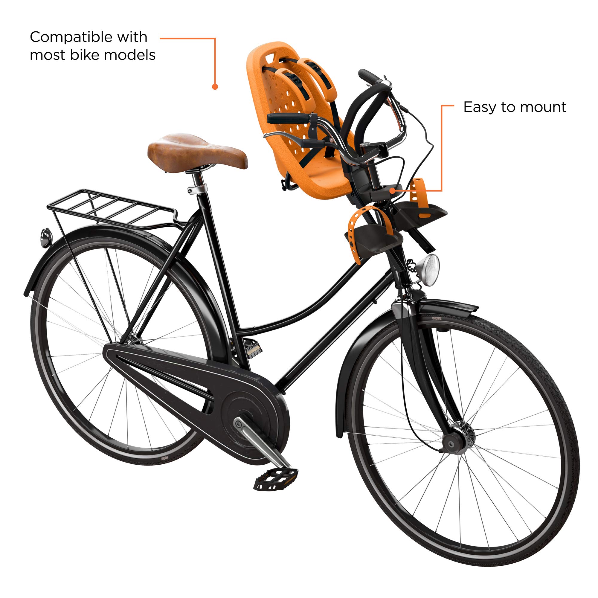 thule-yepp-mini-child-bike-seat-front-mounted-5-point-harness-33-lb-capacity-dis image 3