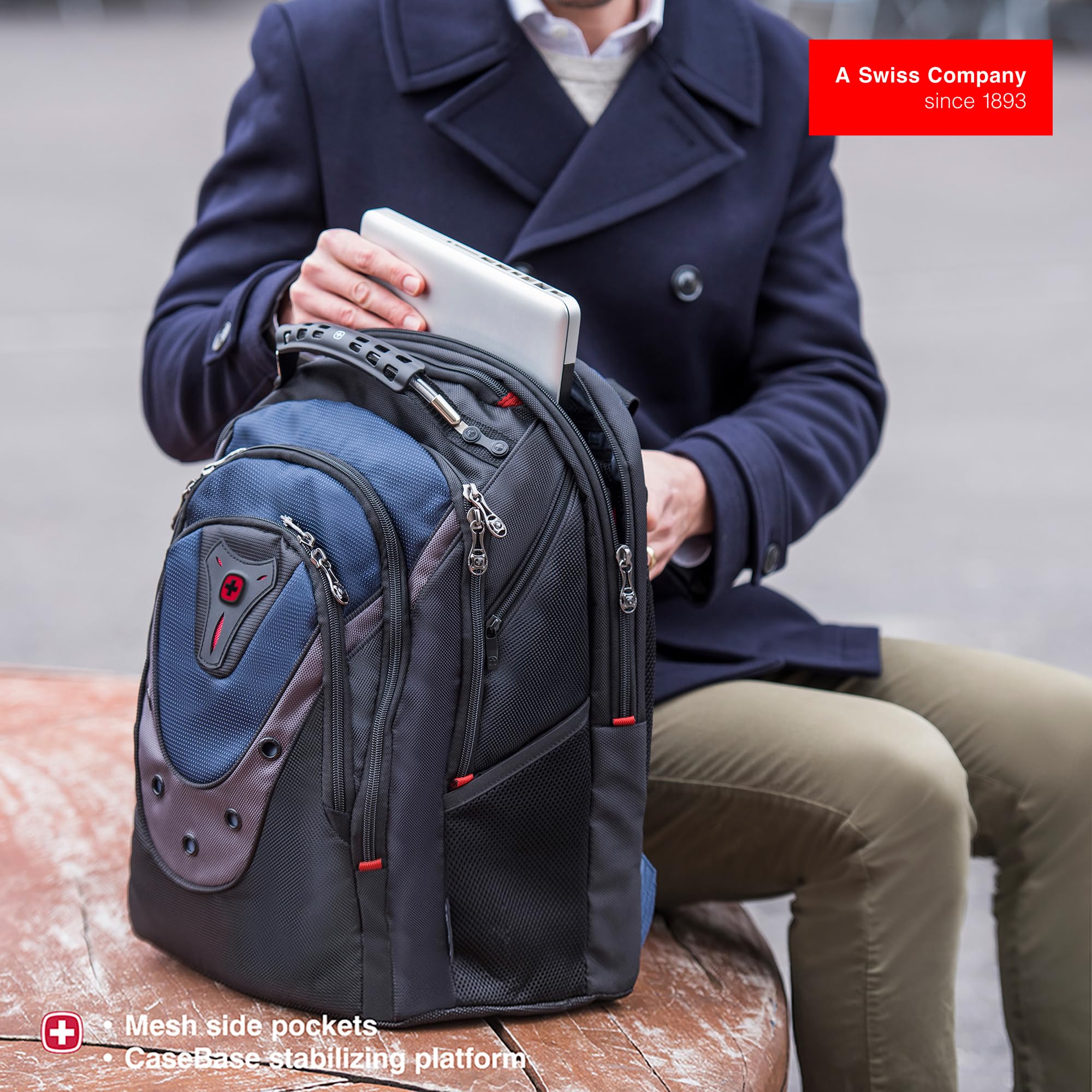 swissgear-wenger-ibex-17-inch-laptop-backpack-black-gray-blue image 6