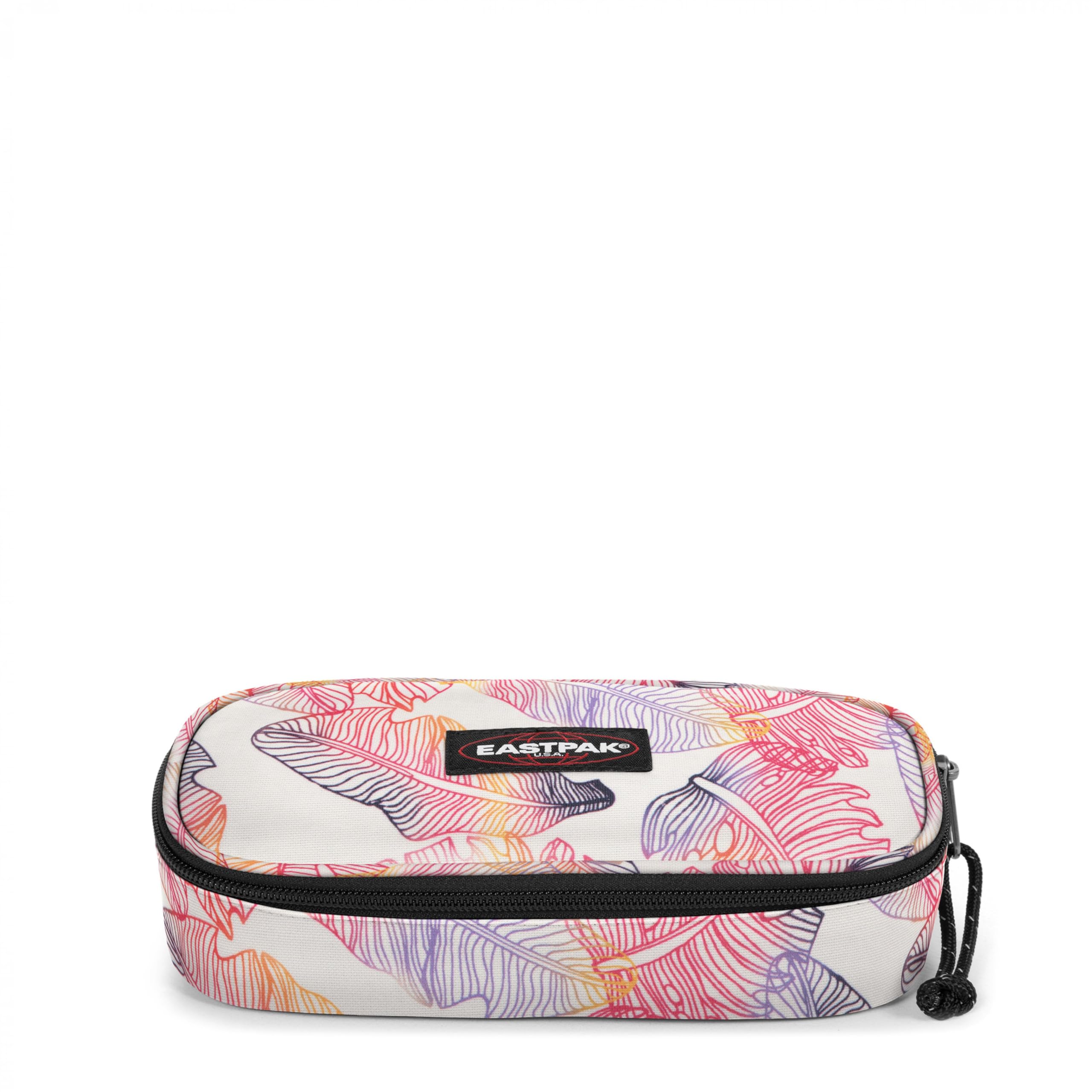 eastpak-oval-single-pencil-case-army-olive-100-vegan-pen-loops image 6