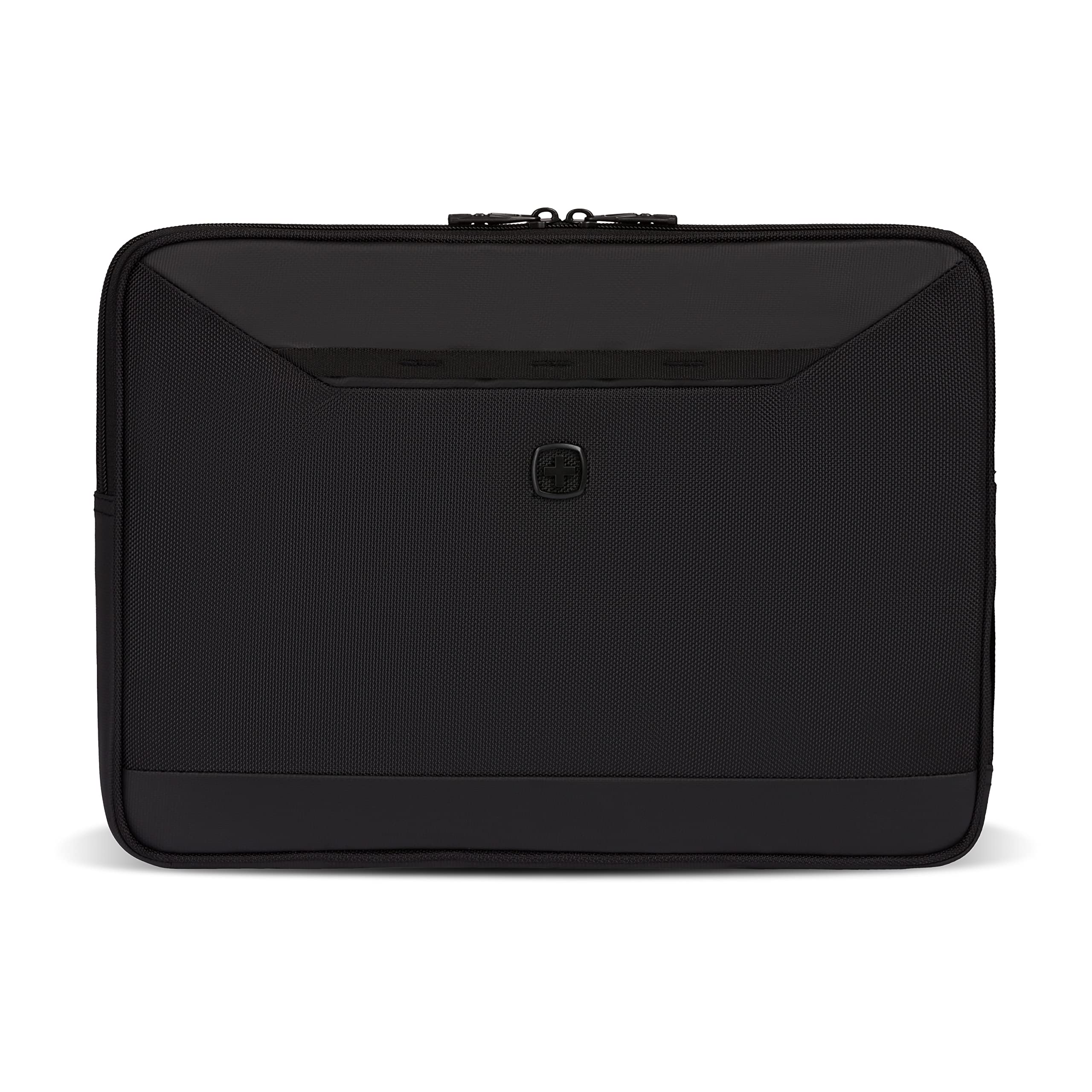 swissgear-padded-zippered-laptop-sleeve-micro-twill-exterior-fleece-lining-up-to image 8