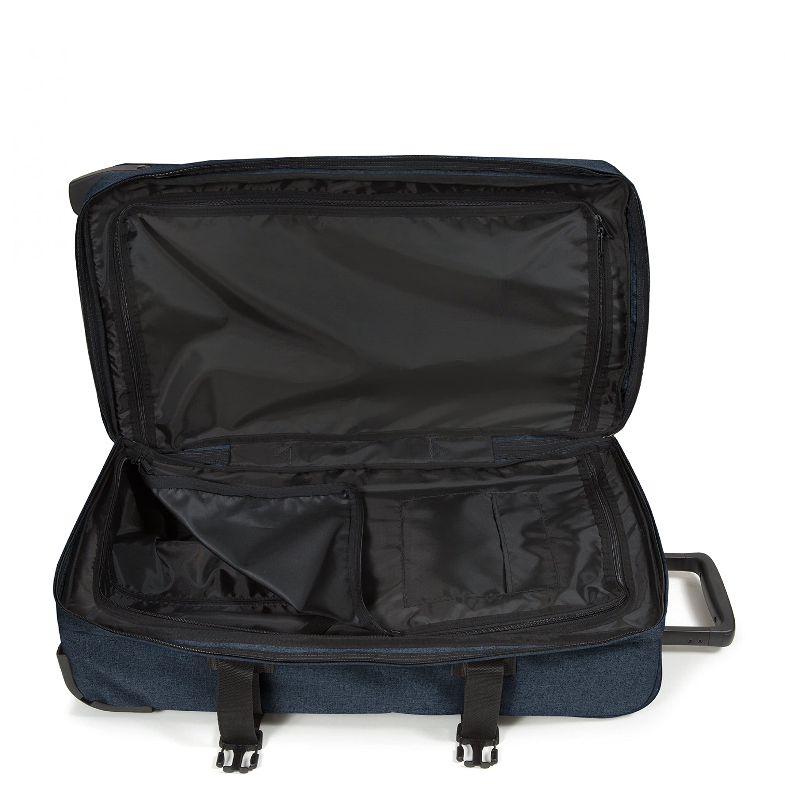 eastpak-tranverz-m-78l-rolling-duffel-luggage-triple-denim-medium image 2