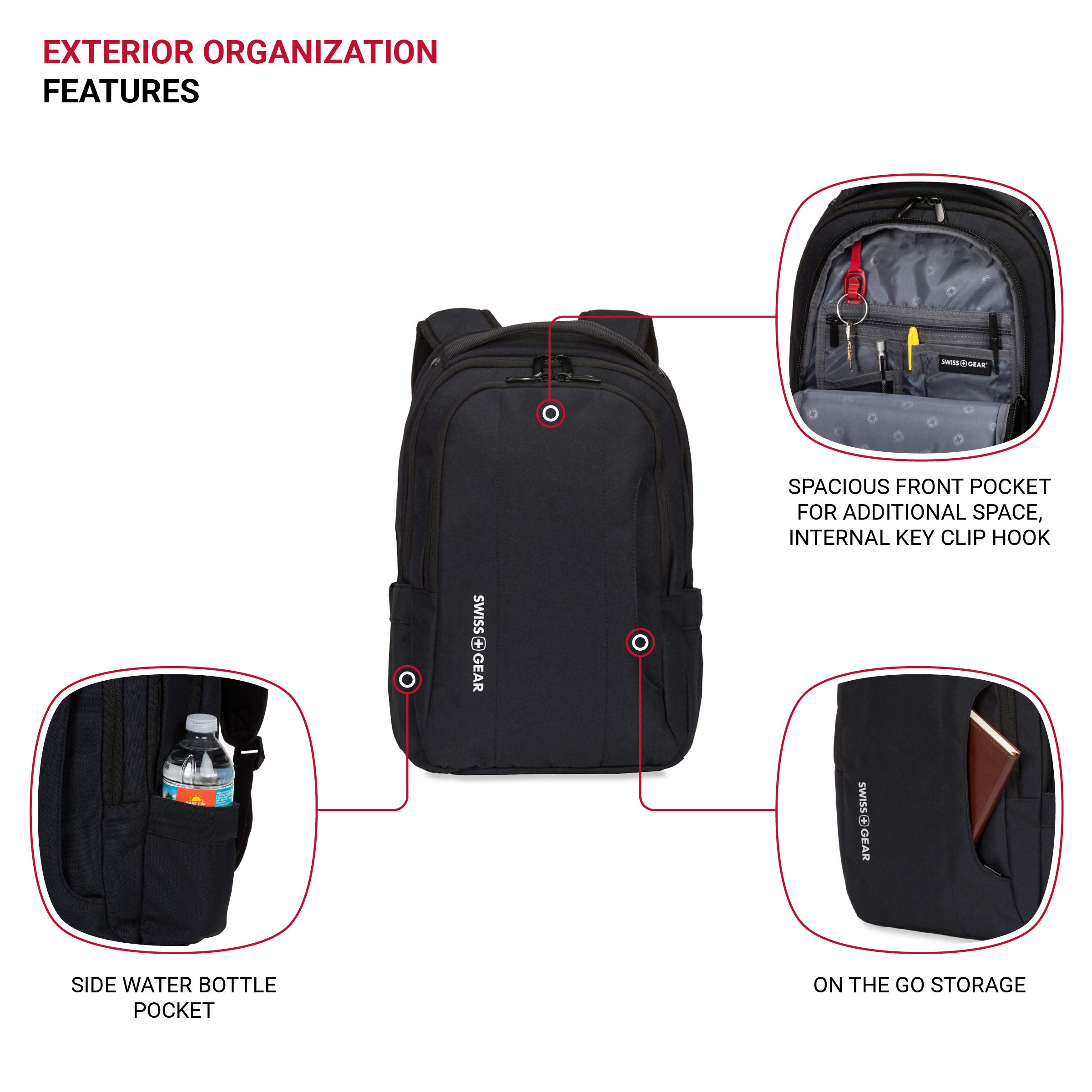 swissgear-3573-compact-laptop-backpack image 3