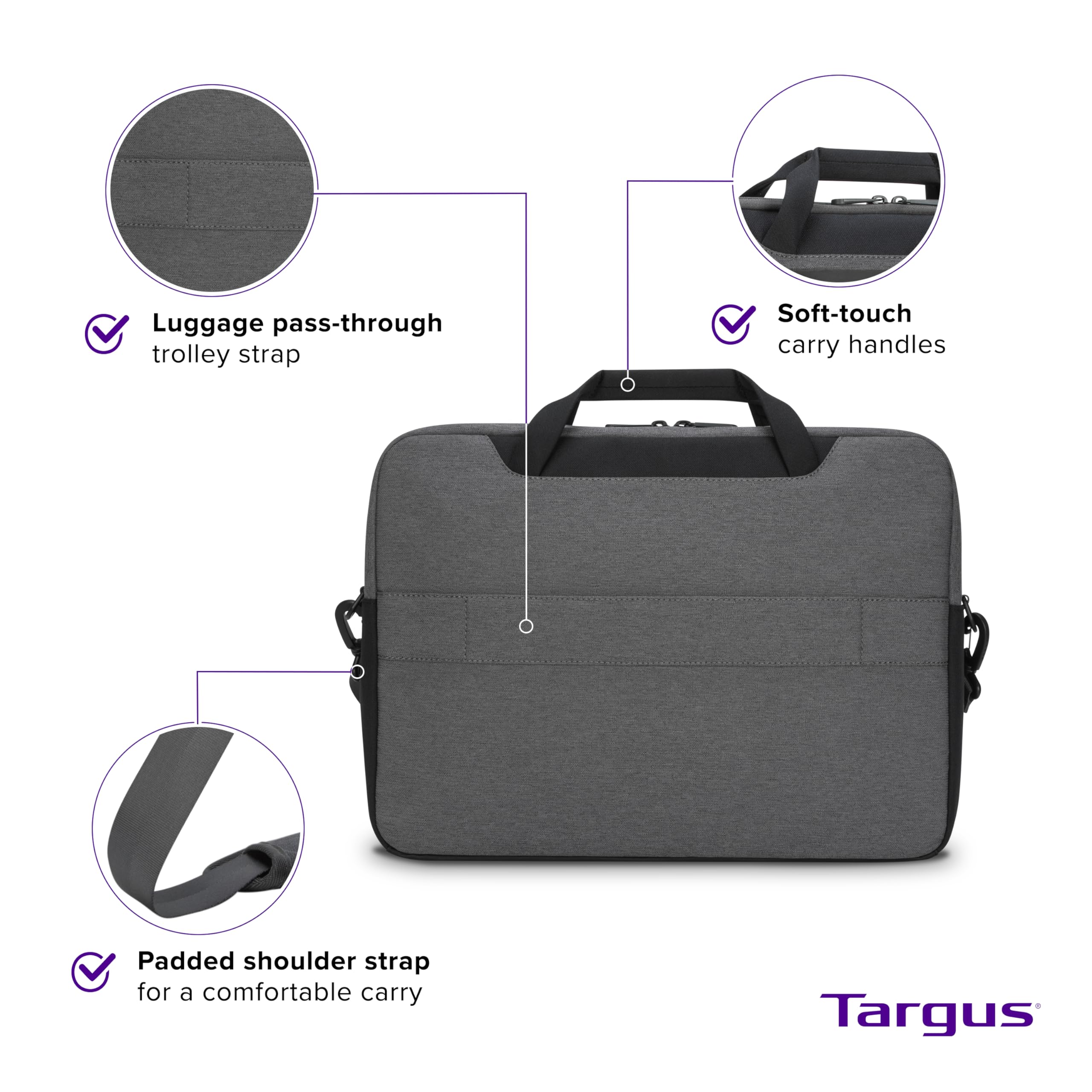 targus-cypress-ecosmart-15-6-laptop-messenger-bag-sustainable-briefcase-made-fro image 3