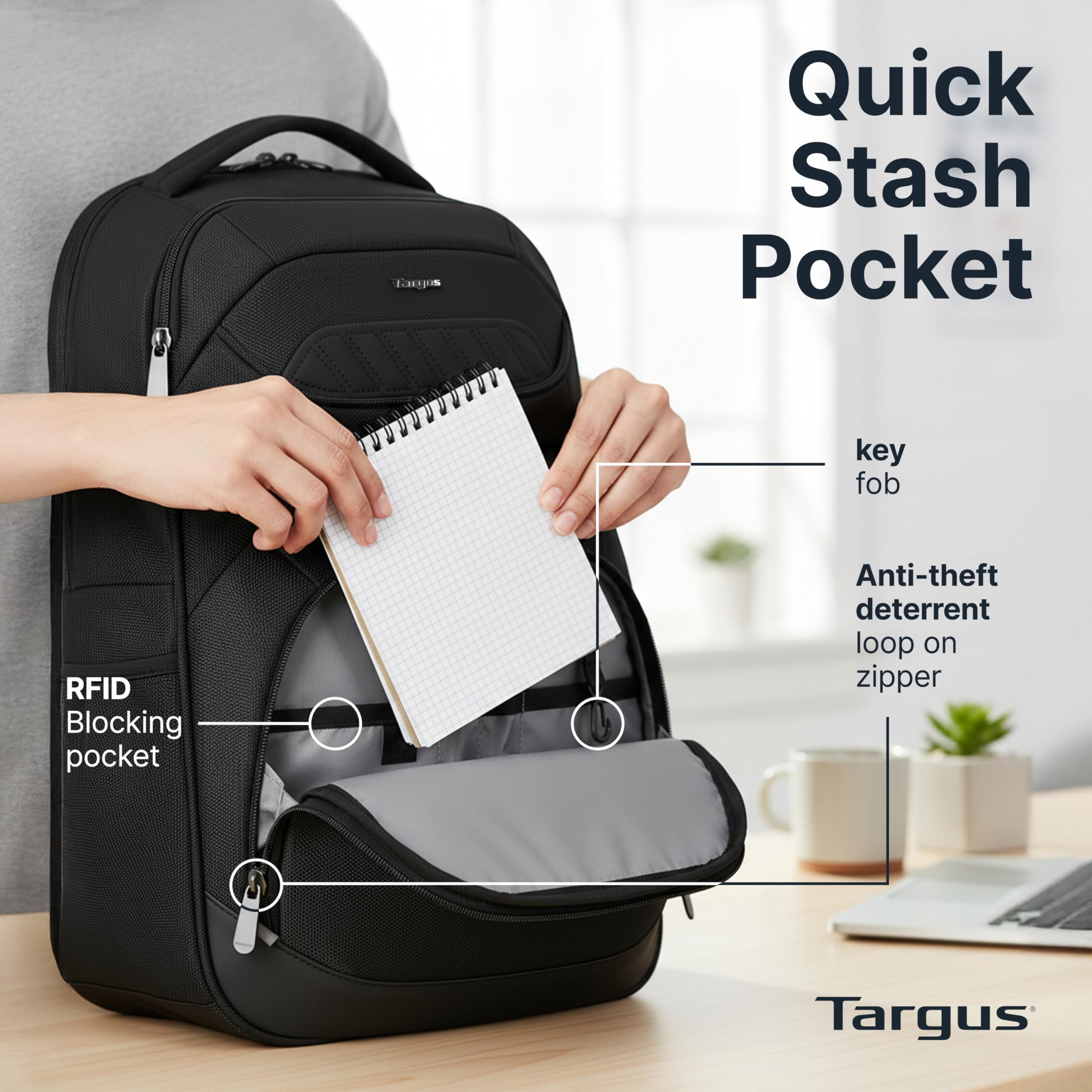 targus-legend-iq-laptop-backpack-for-16-inch-laptops-tsb705us-unisex-travel-back image 7