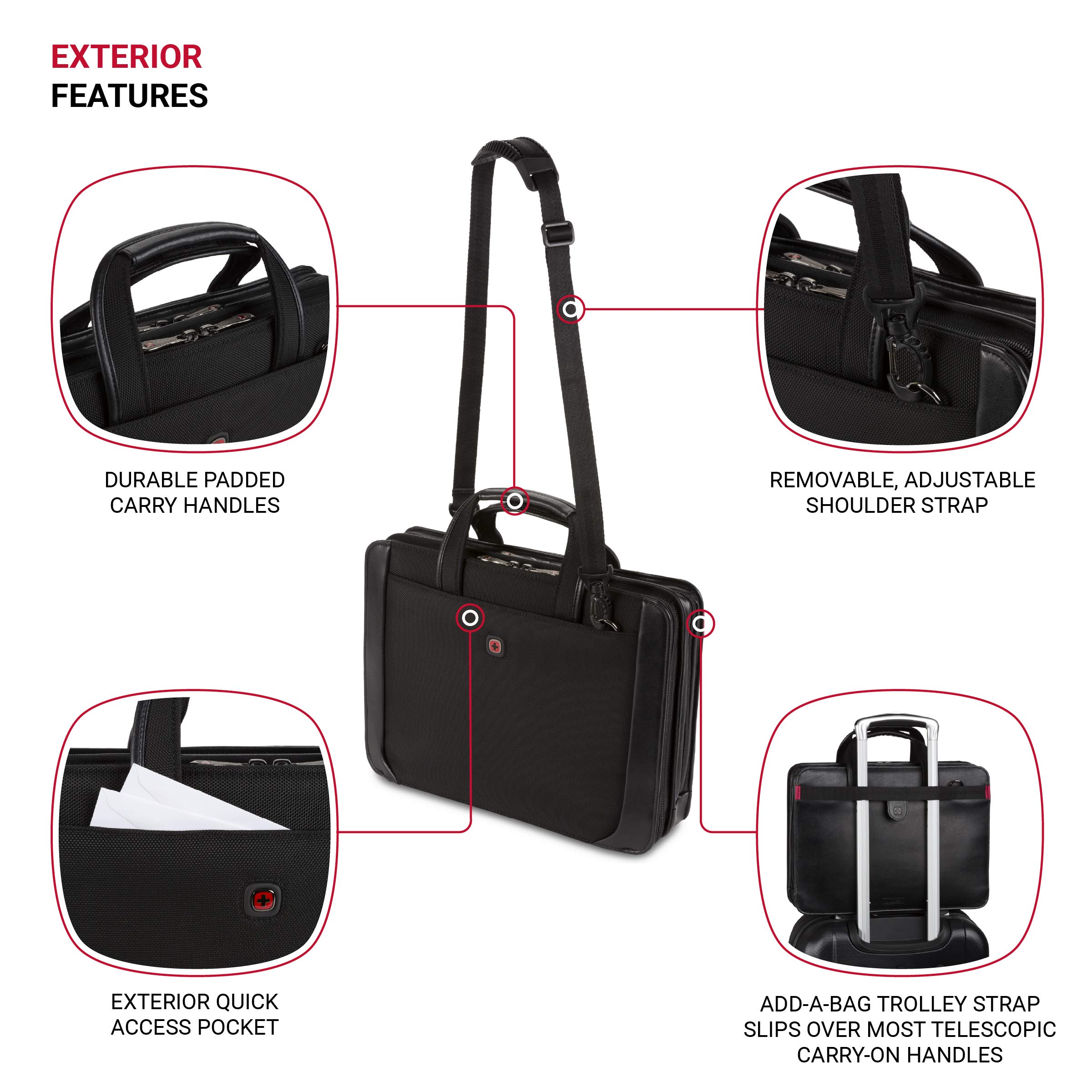 wenger-swissgear-proxy-zippered-laptop-presentation-padfolio-black-14-inch-60167 image 4