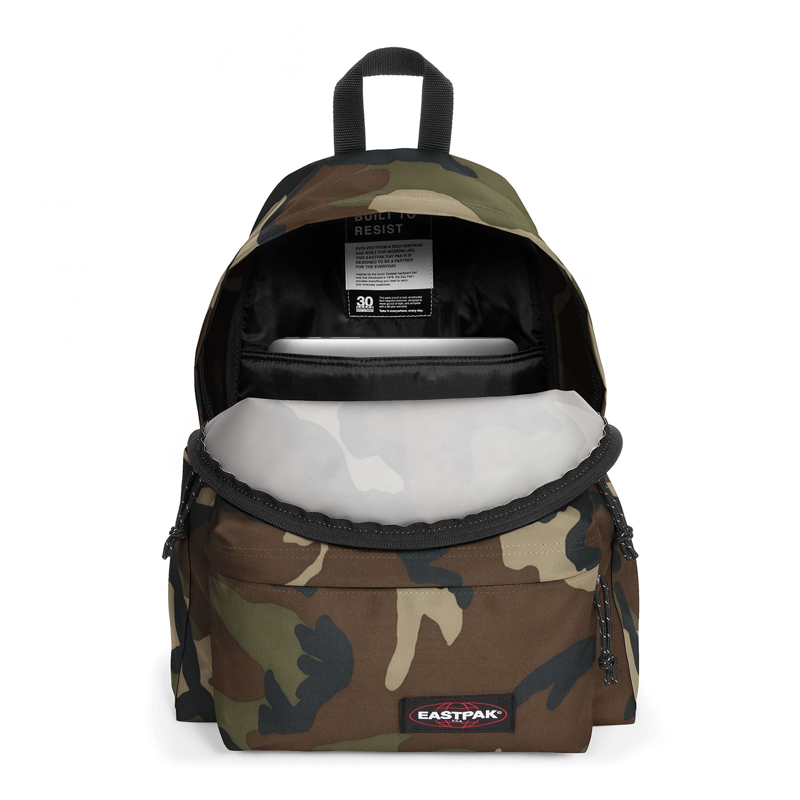 eastpak-day-pak-r-backpack-24l-water-resistant-nylon-14-inch-laptop-sleeve-secur image 3
