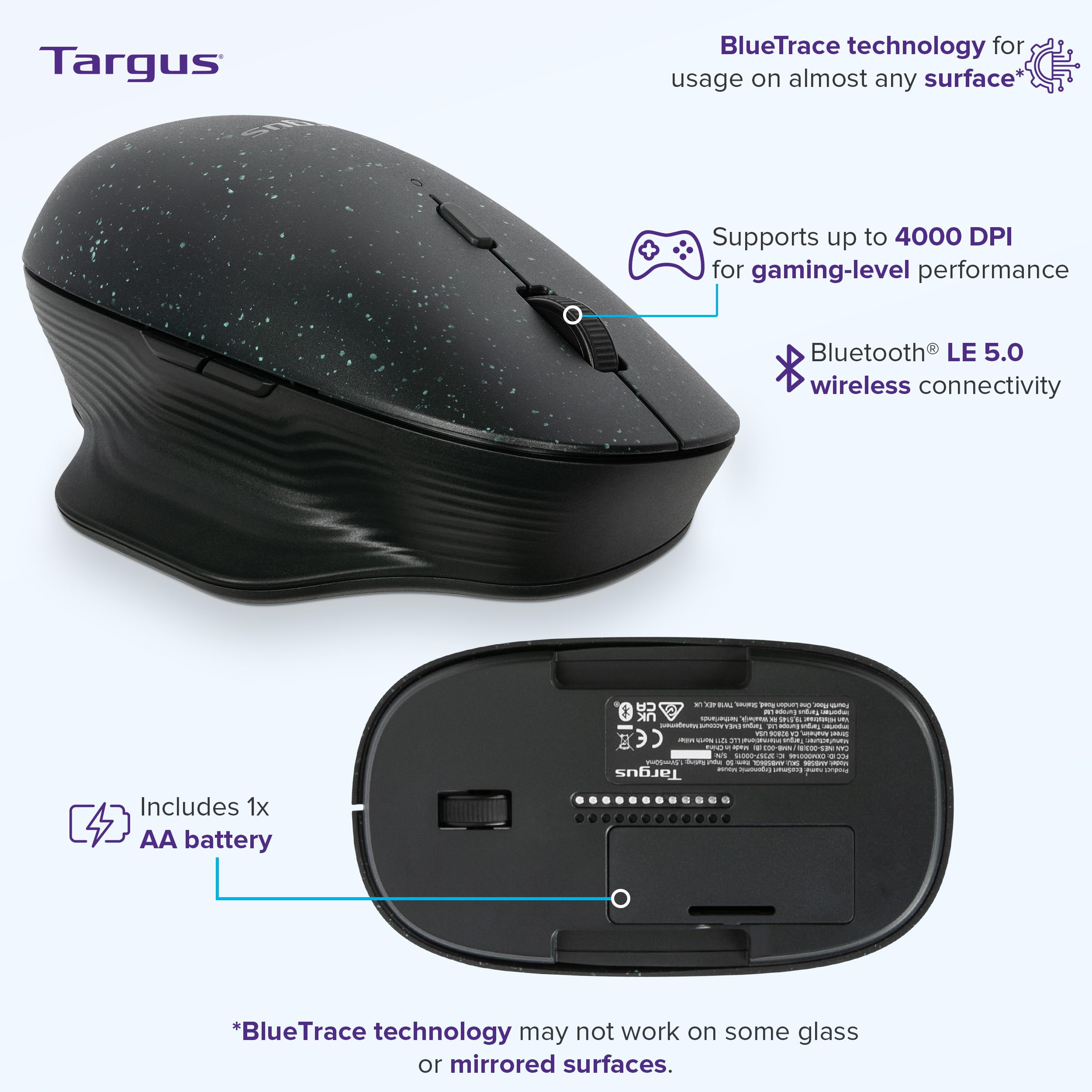targus-ergoflip-ecosmart-sustainable-ambidextrous-mouse-amb586gl image 3