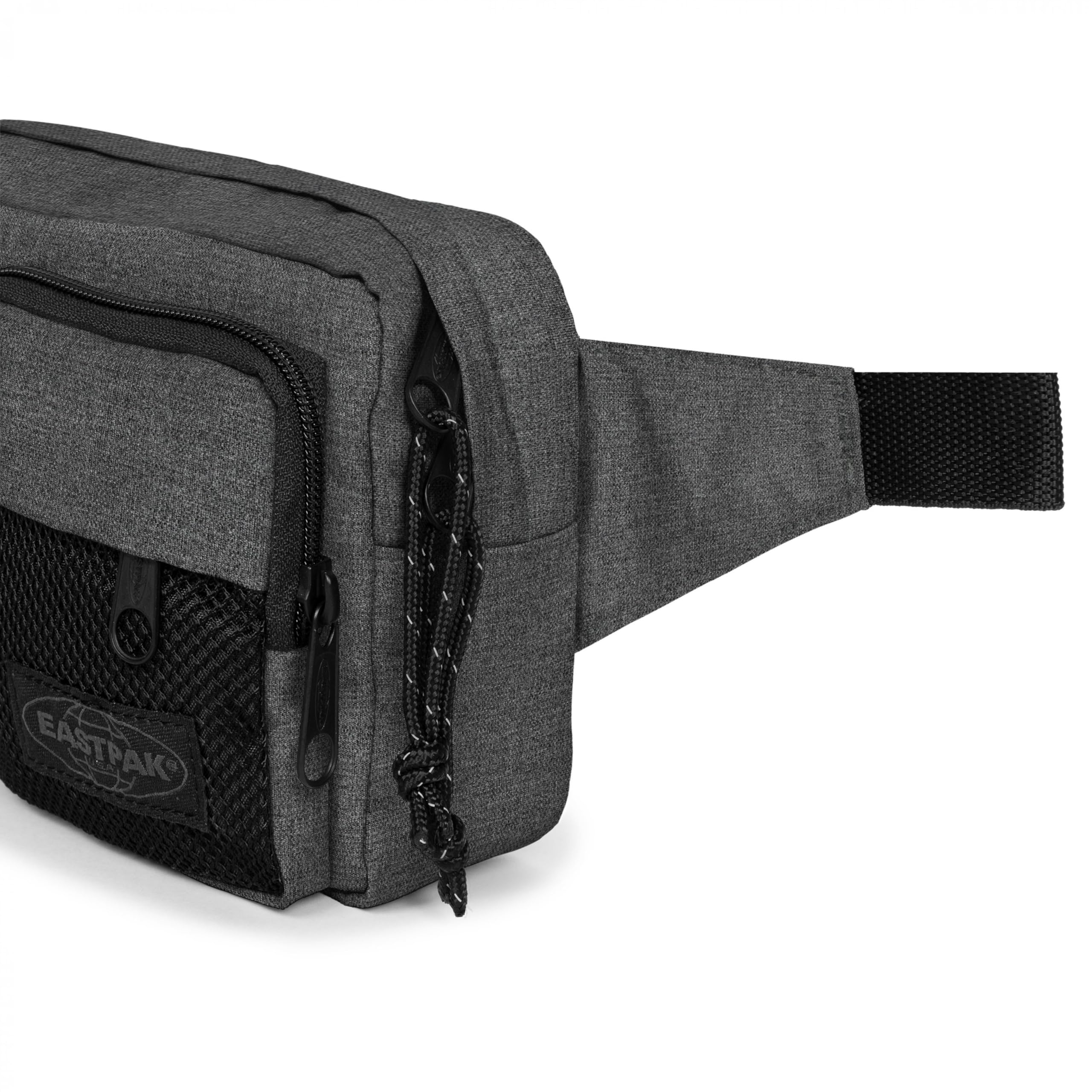eastpak-double-crossbody-3l-water-resistant-bag-adjustable-strap-quilted-back-bl image 4