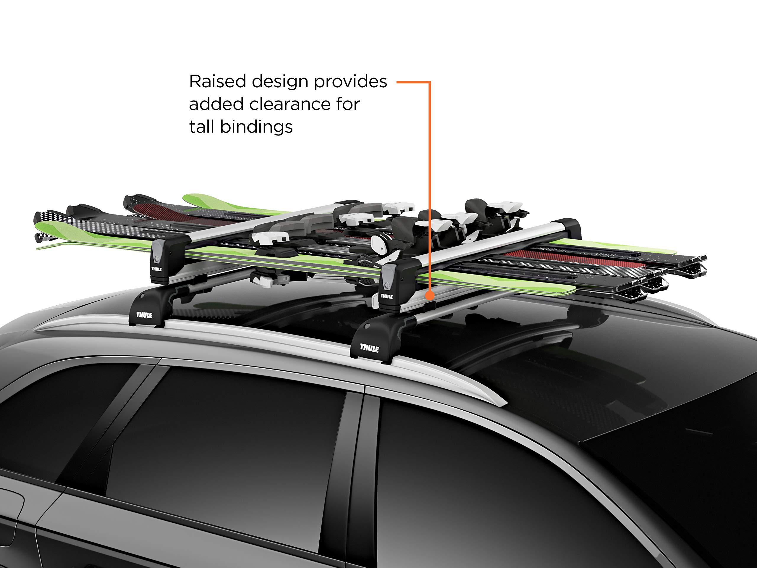 thule-snowpack-extender-ski-snowboard-rack-6-pairs-skis-4-boards image 5