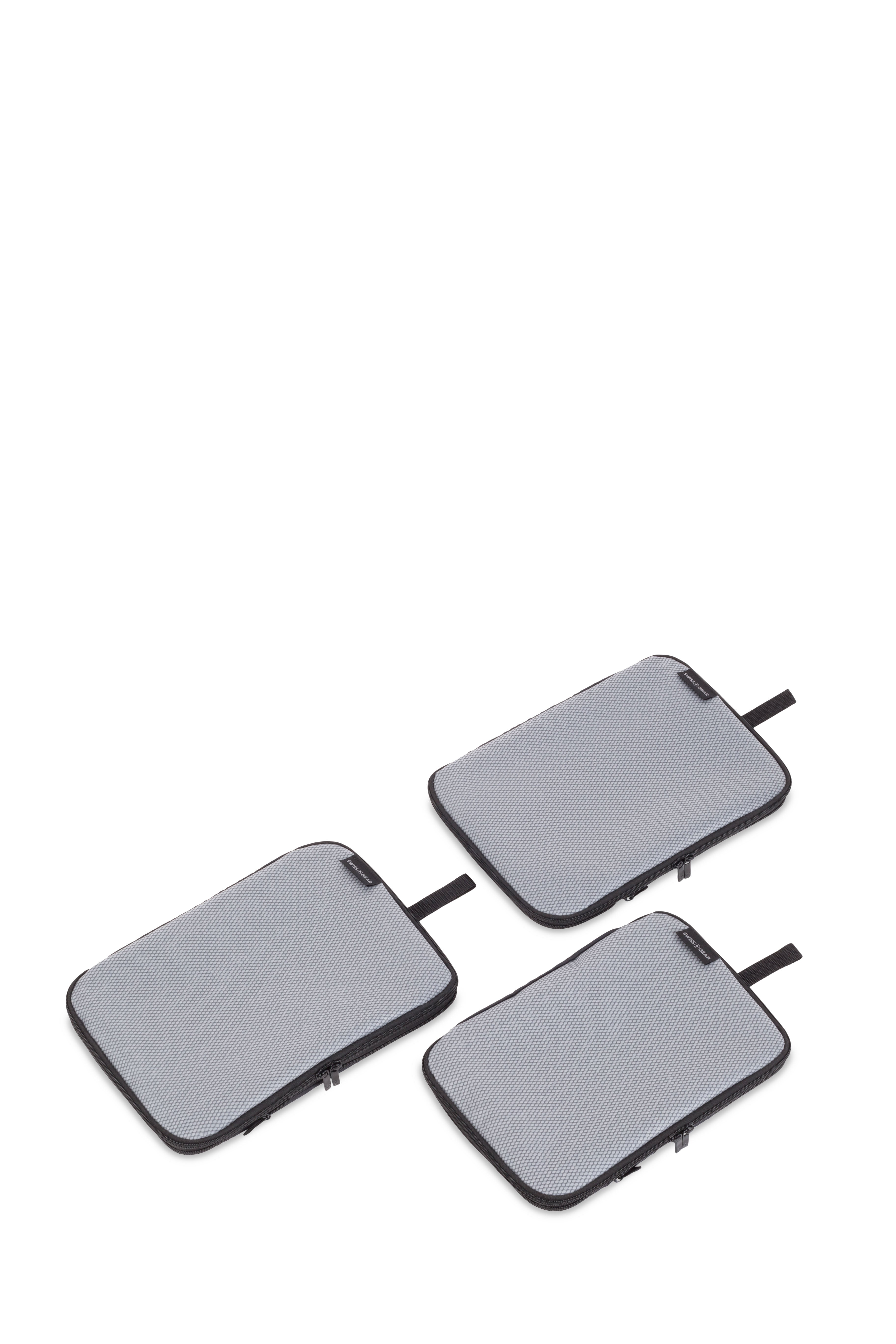 swissgear-travel-smart-3-piece-s-m-m-packing-cube-set-ripstop-polyester-mesh-top image 6
