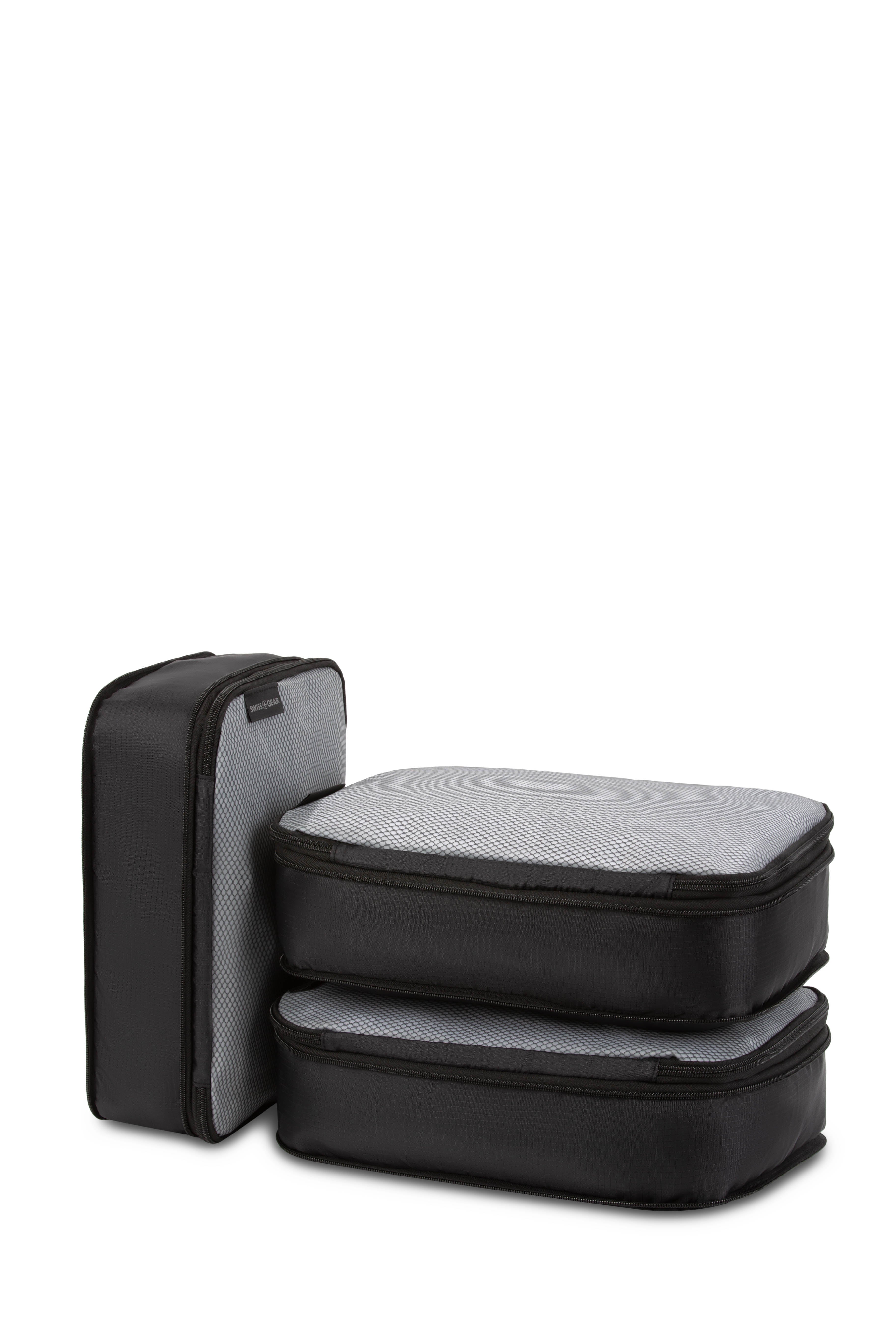 swissgear-travel-smart-3-piece-s-m-m-packing-cube-set-ripstop-polyester-mesh-top image 1