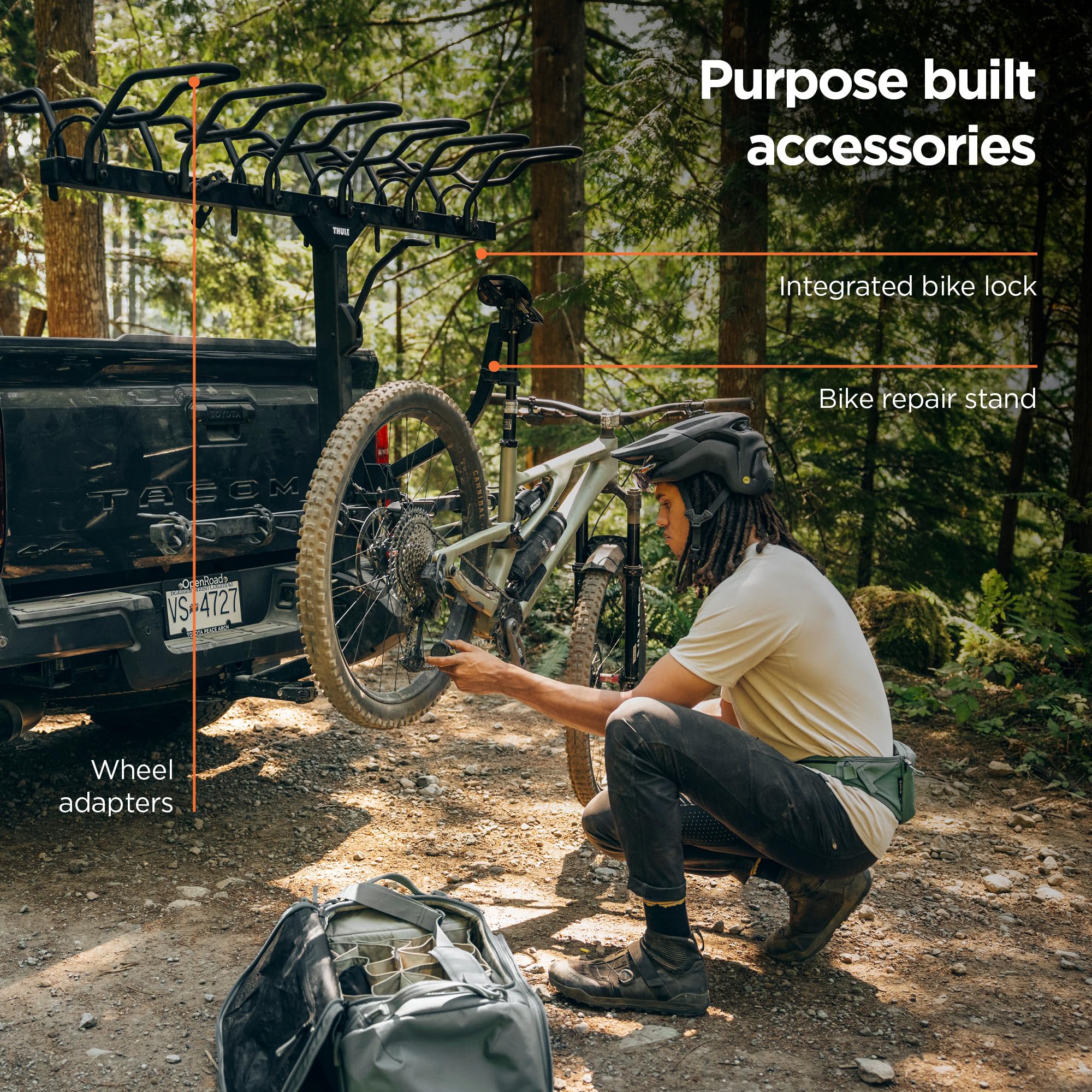 thule-revert-vertical-hitch-rack-for-4-bikes-trucks-vans image 8