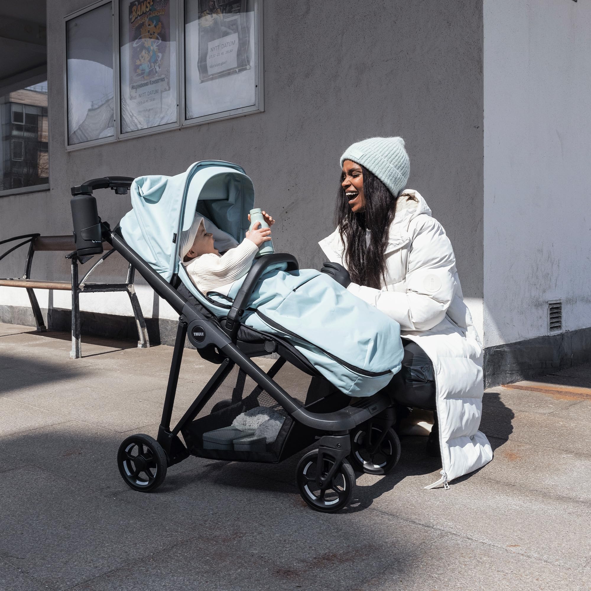 thule-stroller-footmuff-universal-warm-winter-stroller-cover-for-thule-chariot-u image 6
