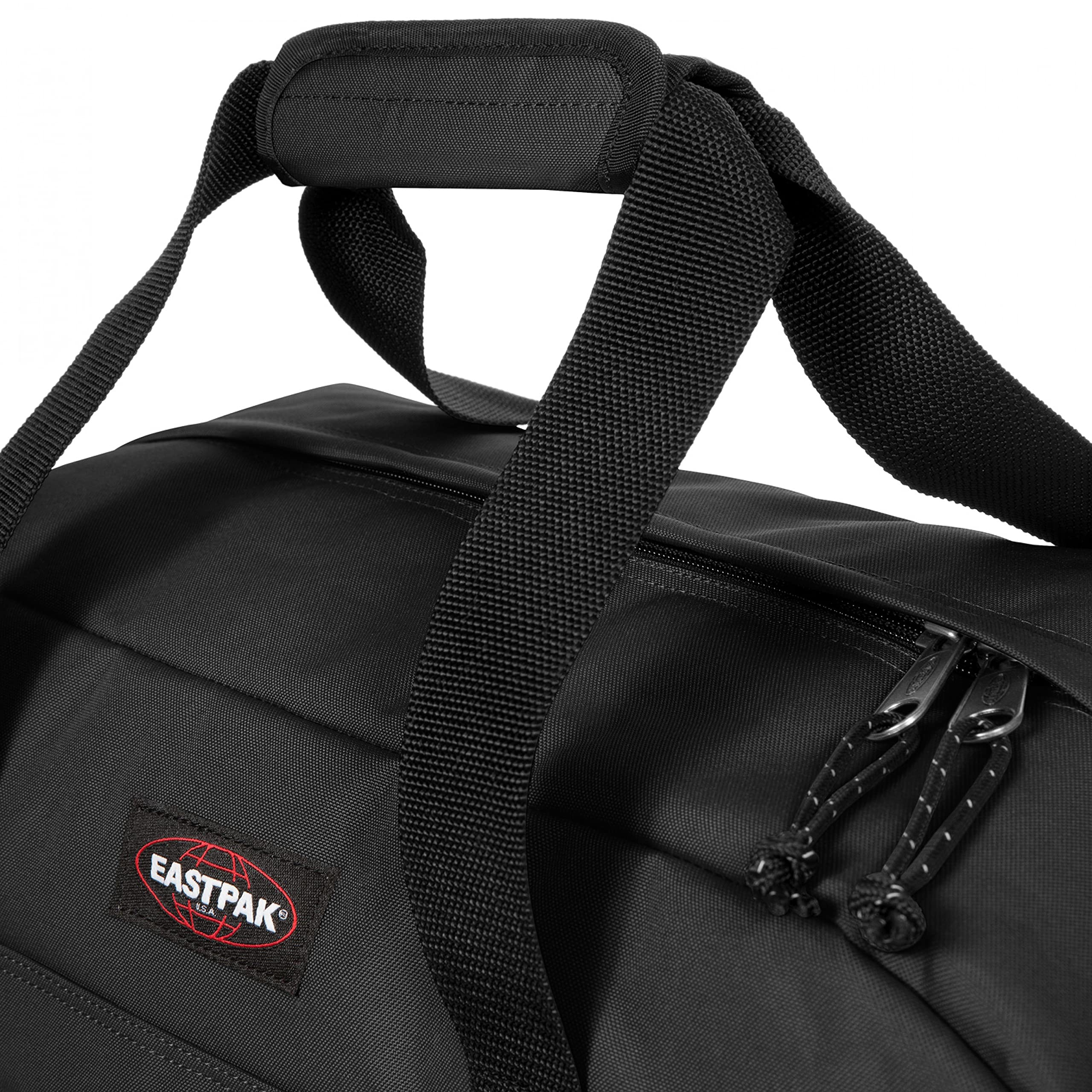 eastpak-station-duffle-bag-vegan-travel-luggage-black-medium image 4