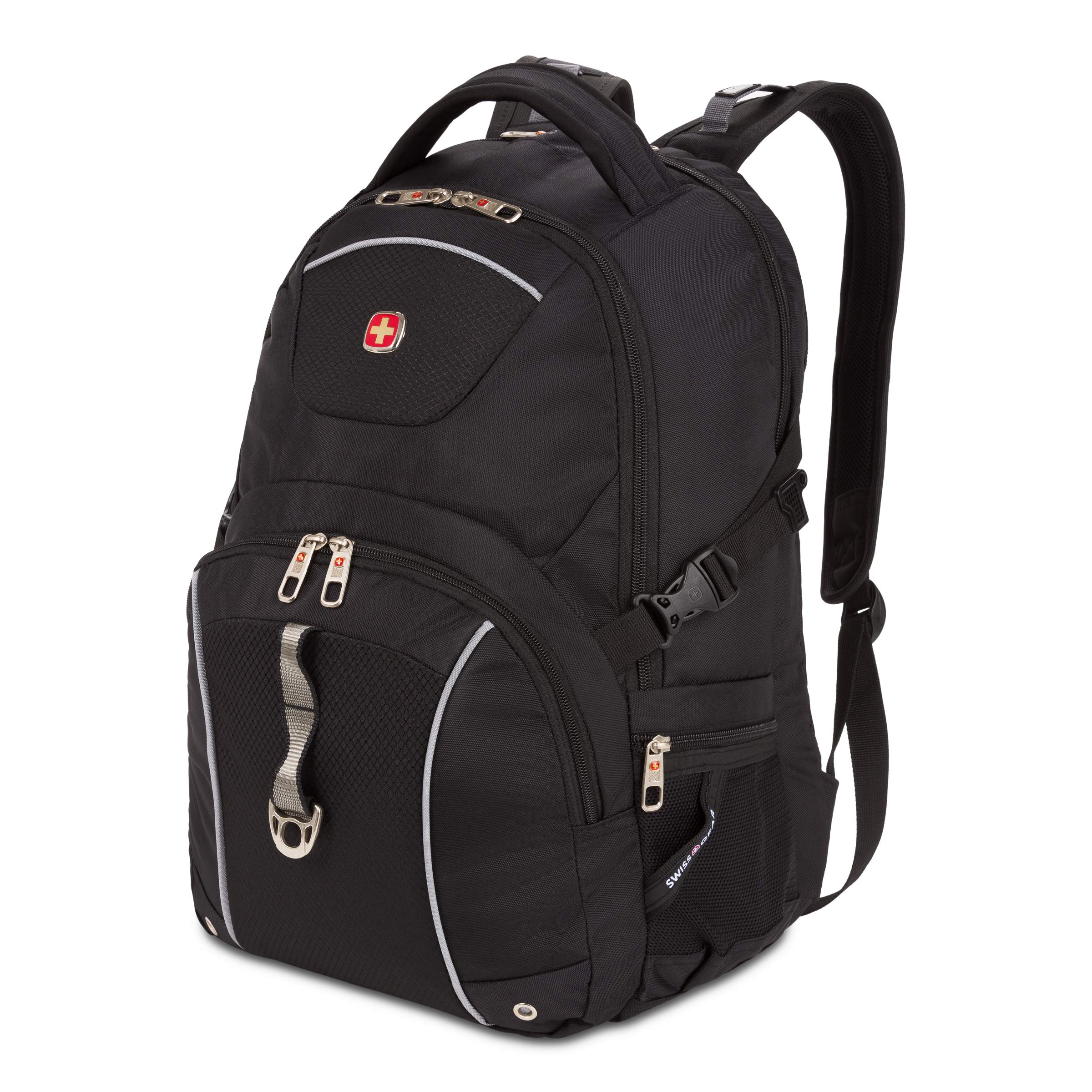 swissgear-3258-laptop-backpack-for-men-and-women-fits-17-laptops-black-travel-wo image 1