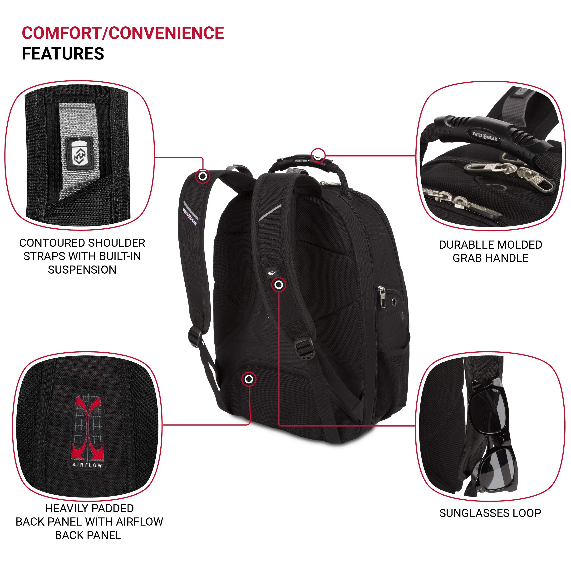 swissgear-scansmart-laptop-backpack-17-inch-tsa-friendly-travel-backpack-black image 2
