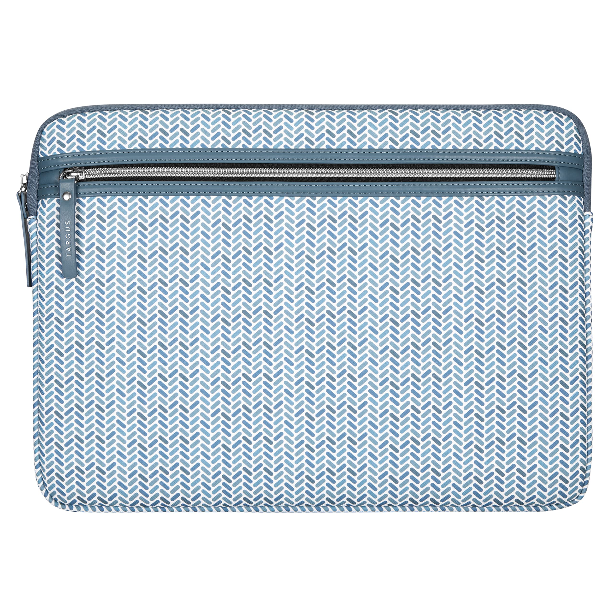 targus-13-14-arts-edition-sleeve-herringbone-blue-stylish-casual-design image 1