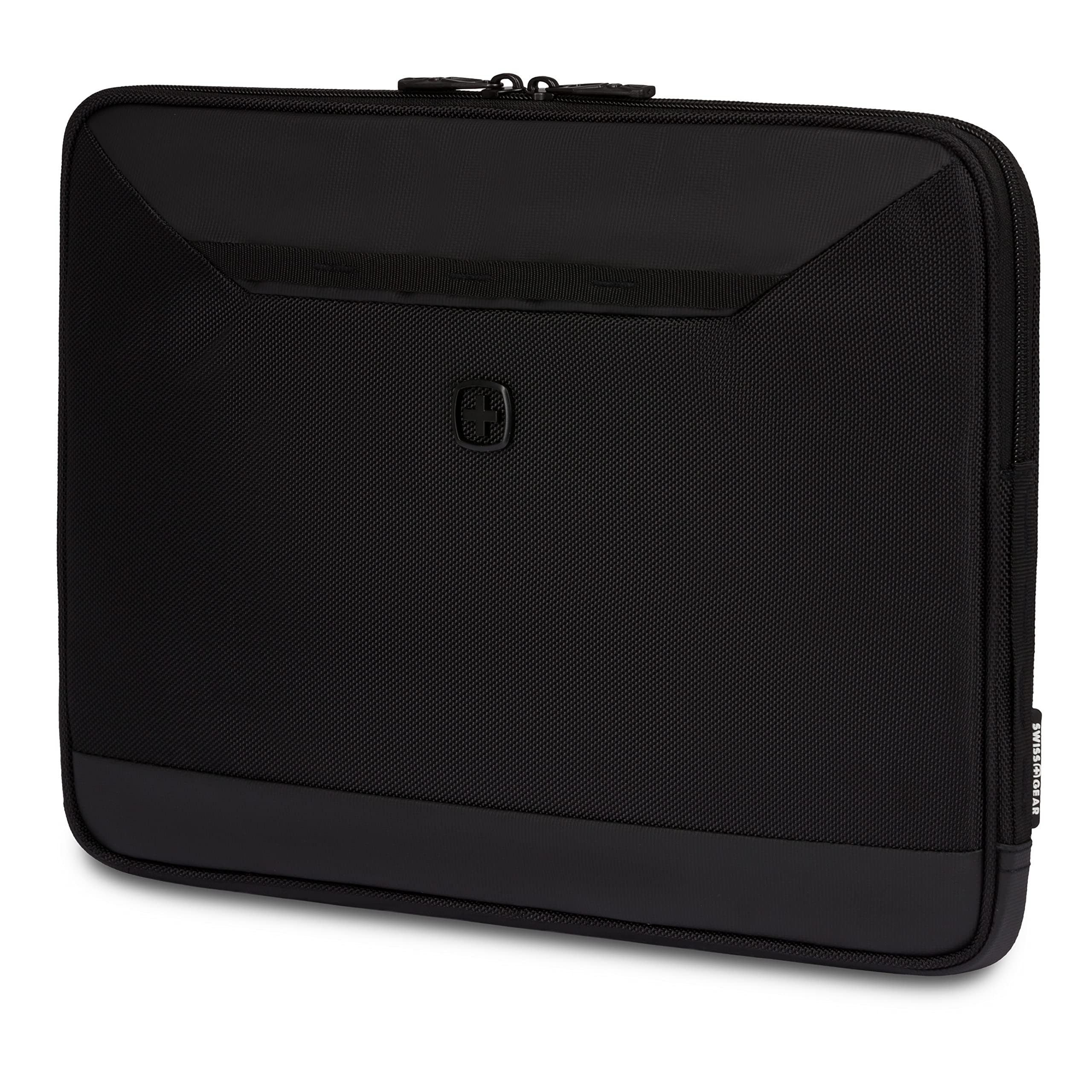 swissgear-padded-zippered-laptop-sleeve-micro-twill-exterior-fleece-lining-up-to image 1